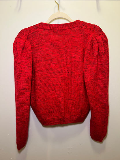 1980s Deb Cross Front Sweater
