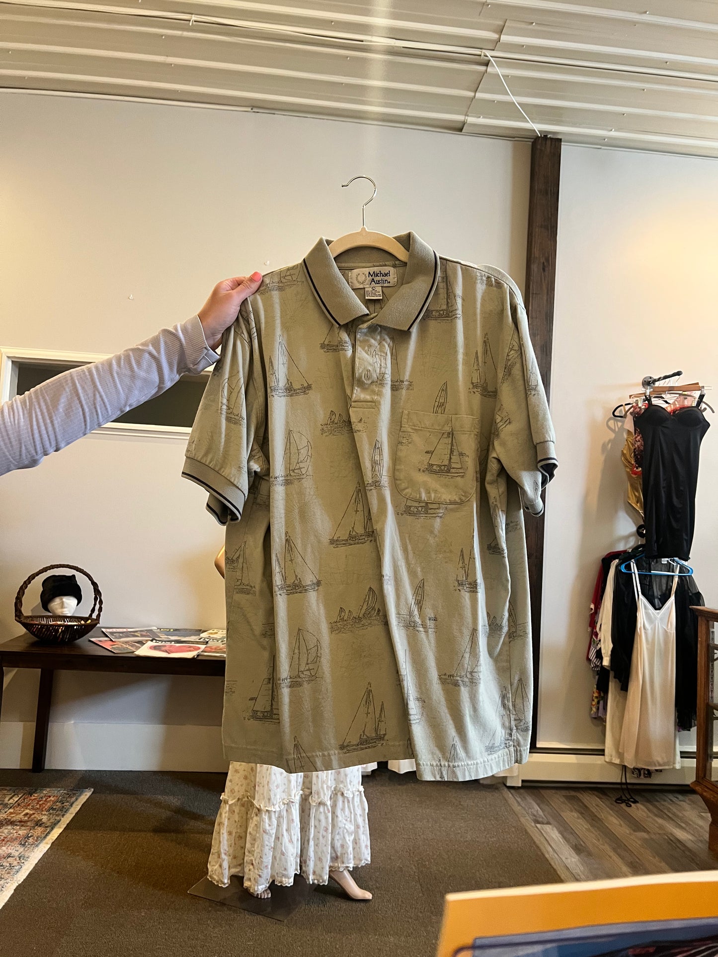 90s Michael Austin Boat Tee