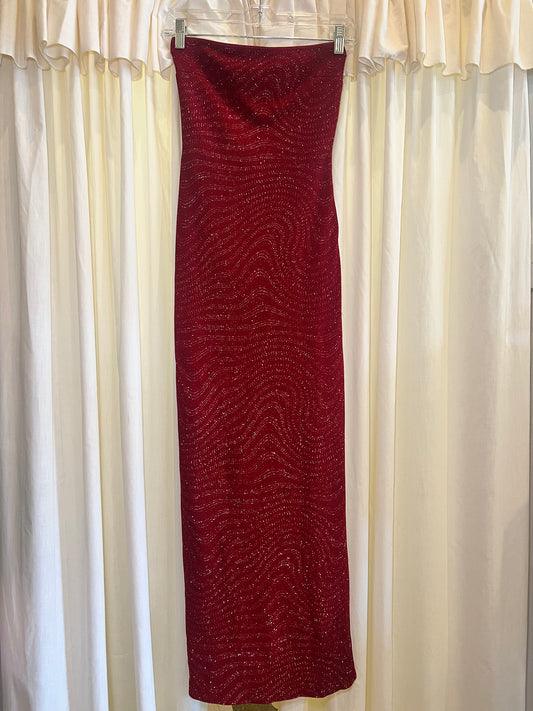 1990s/2000s Scott McClintock Strapless Dress