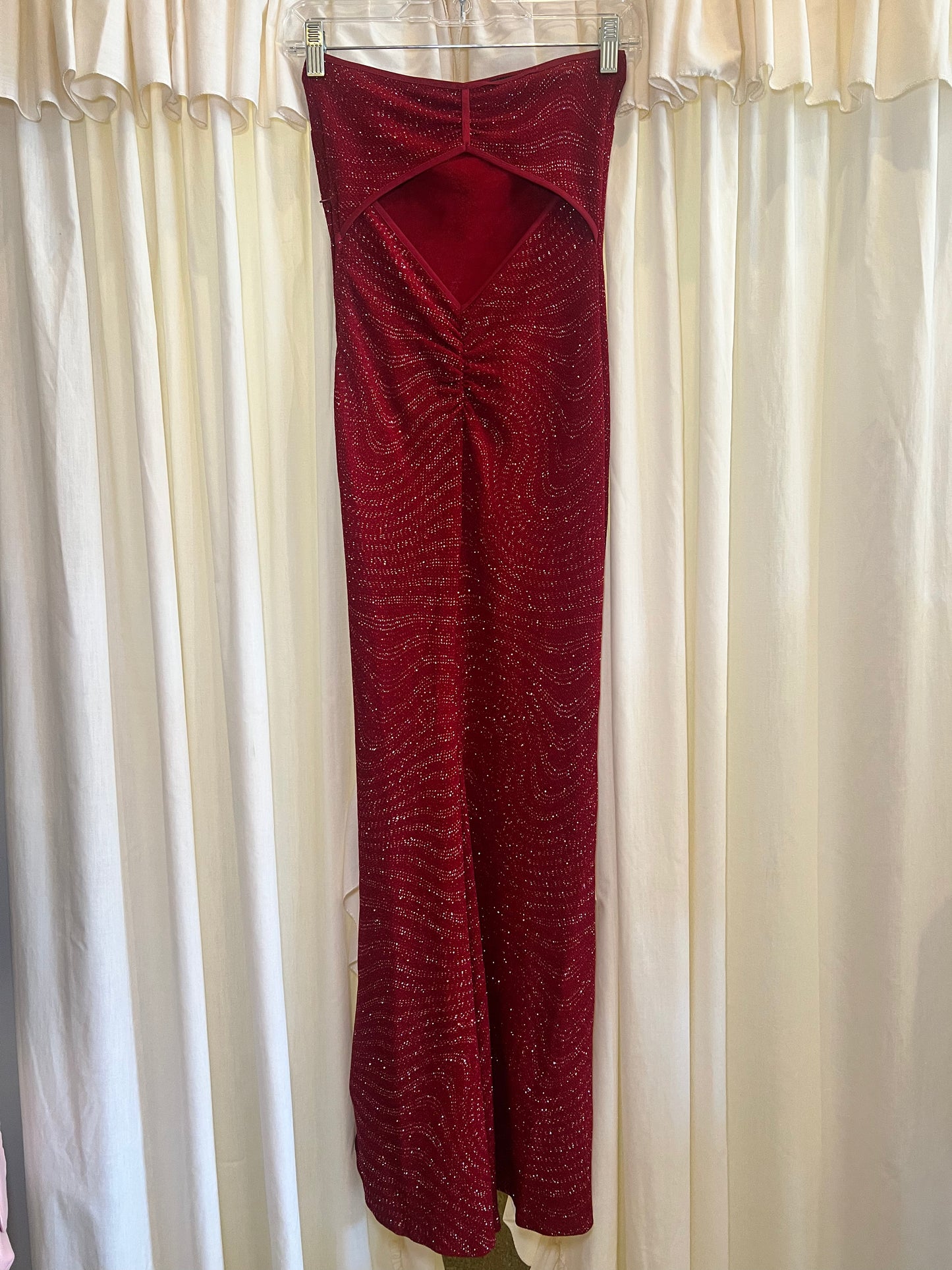 1990s/2000s Scott McClintock Strapless Dress