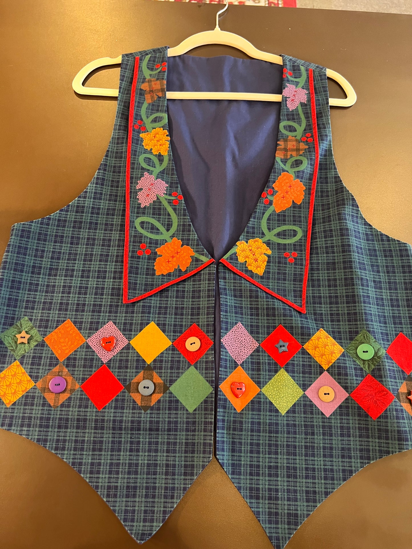 1980s/90s Autumn Vest