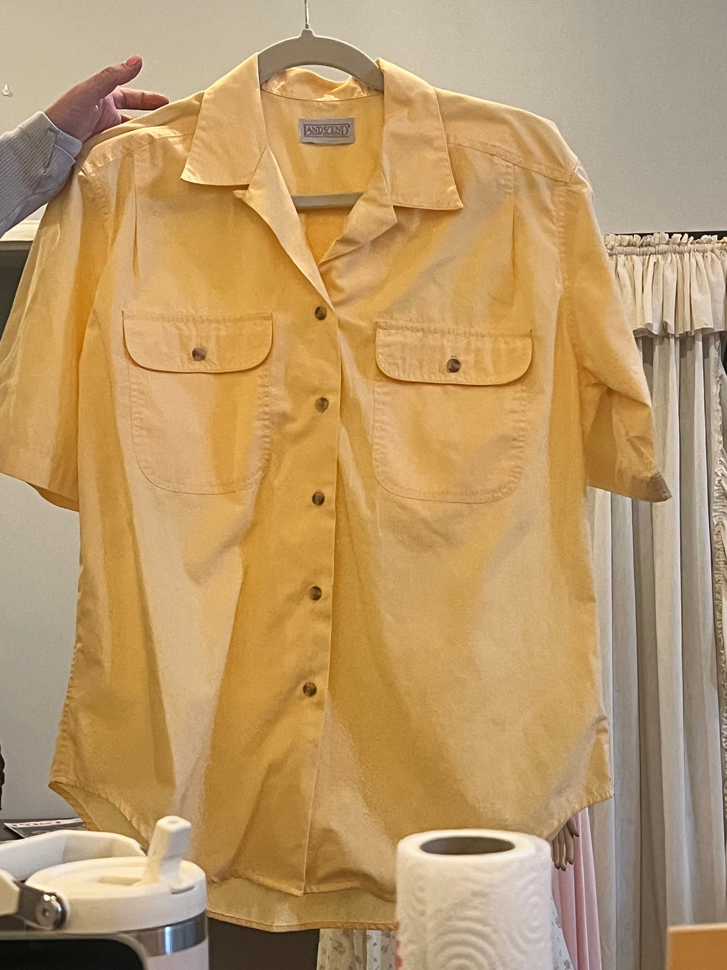 80s/90s Land's End Button Up