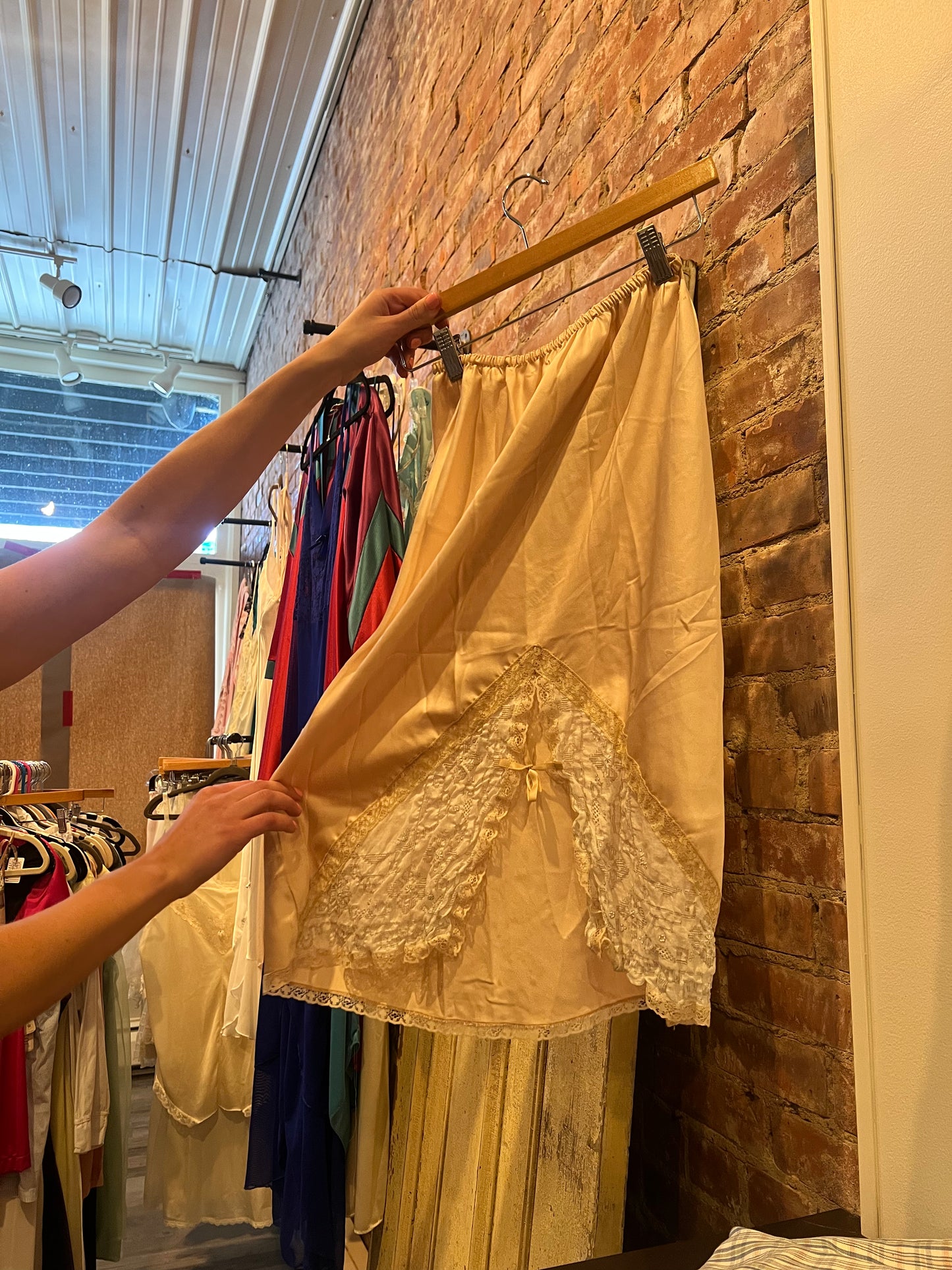 70s Bert Yelin Slip Skirt