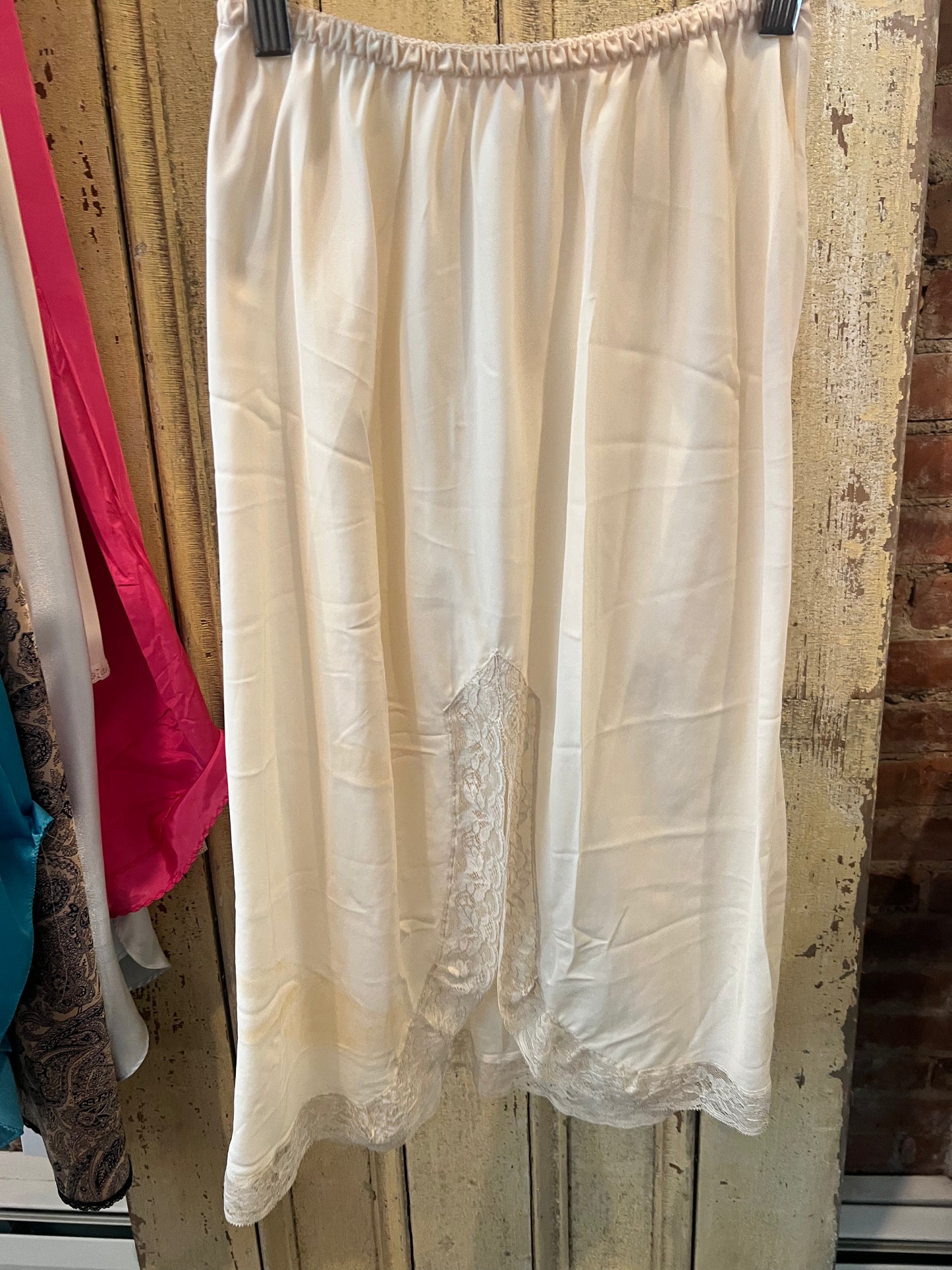 50s George Hatab Lace Slip Skirt