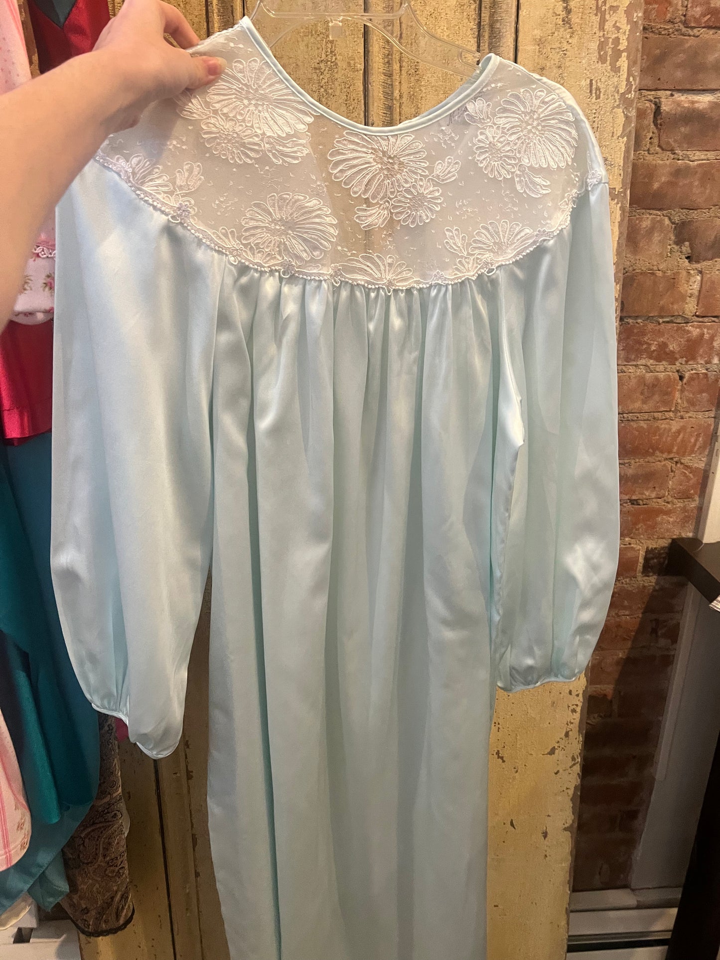 70s Miss Dior Floral Nightgown