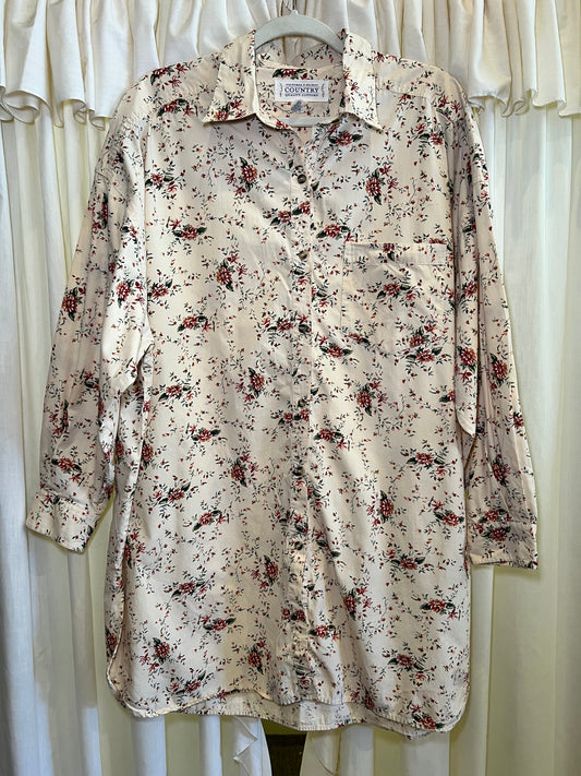 1990s Victoria's Secret Country Sleep Shirt