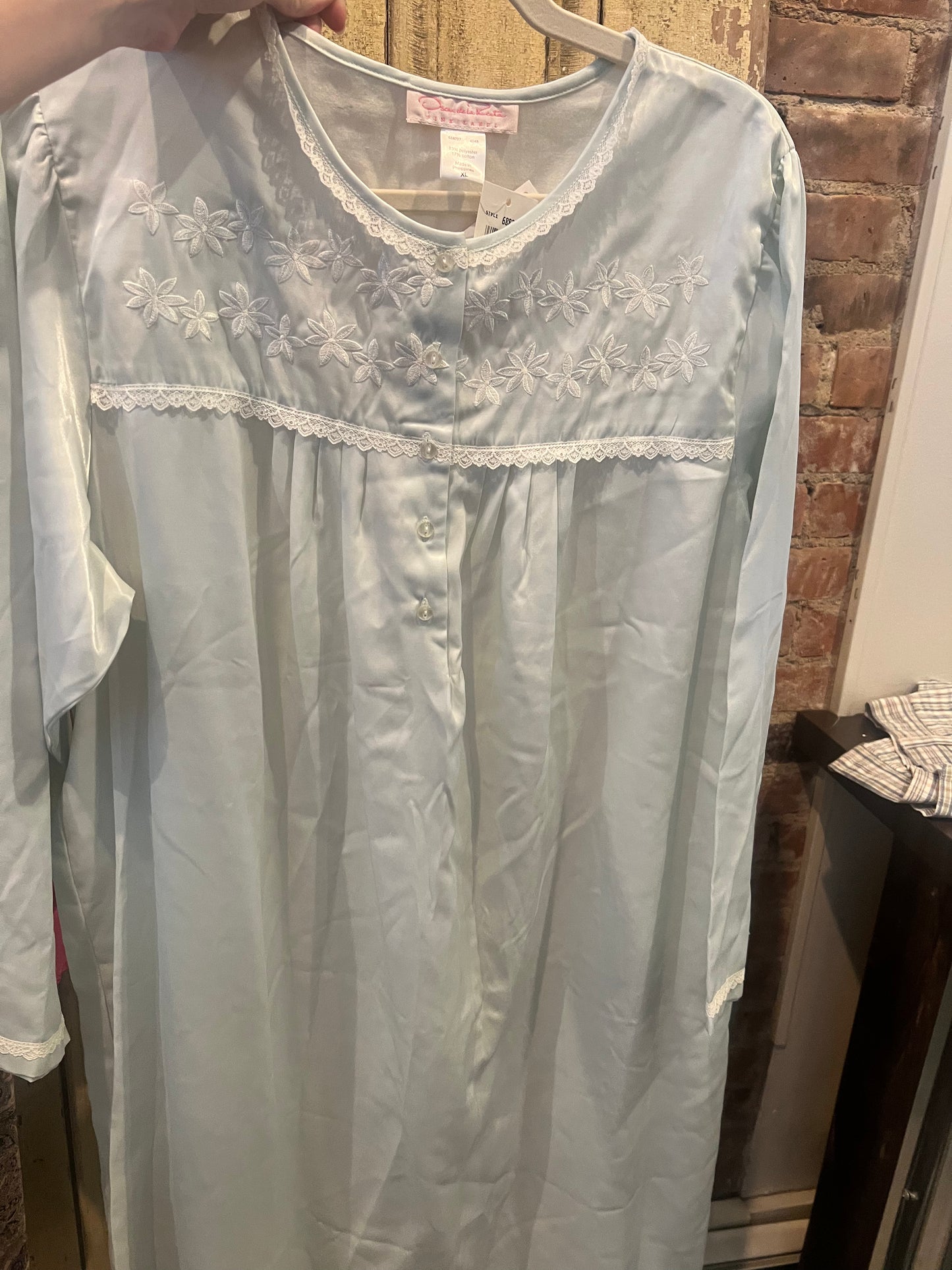 80s Oscar de la Renta Pink Label Nightgown