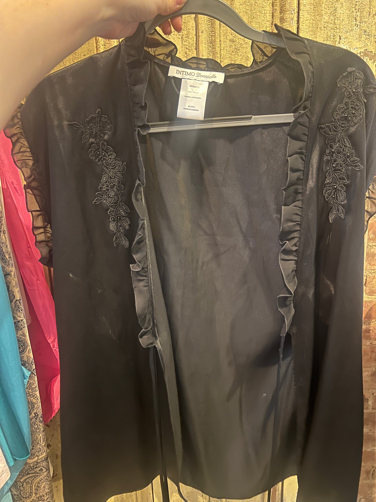 90s Intimo Donatella Chemise Set