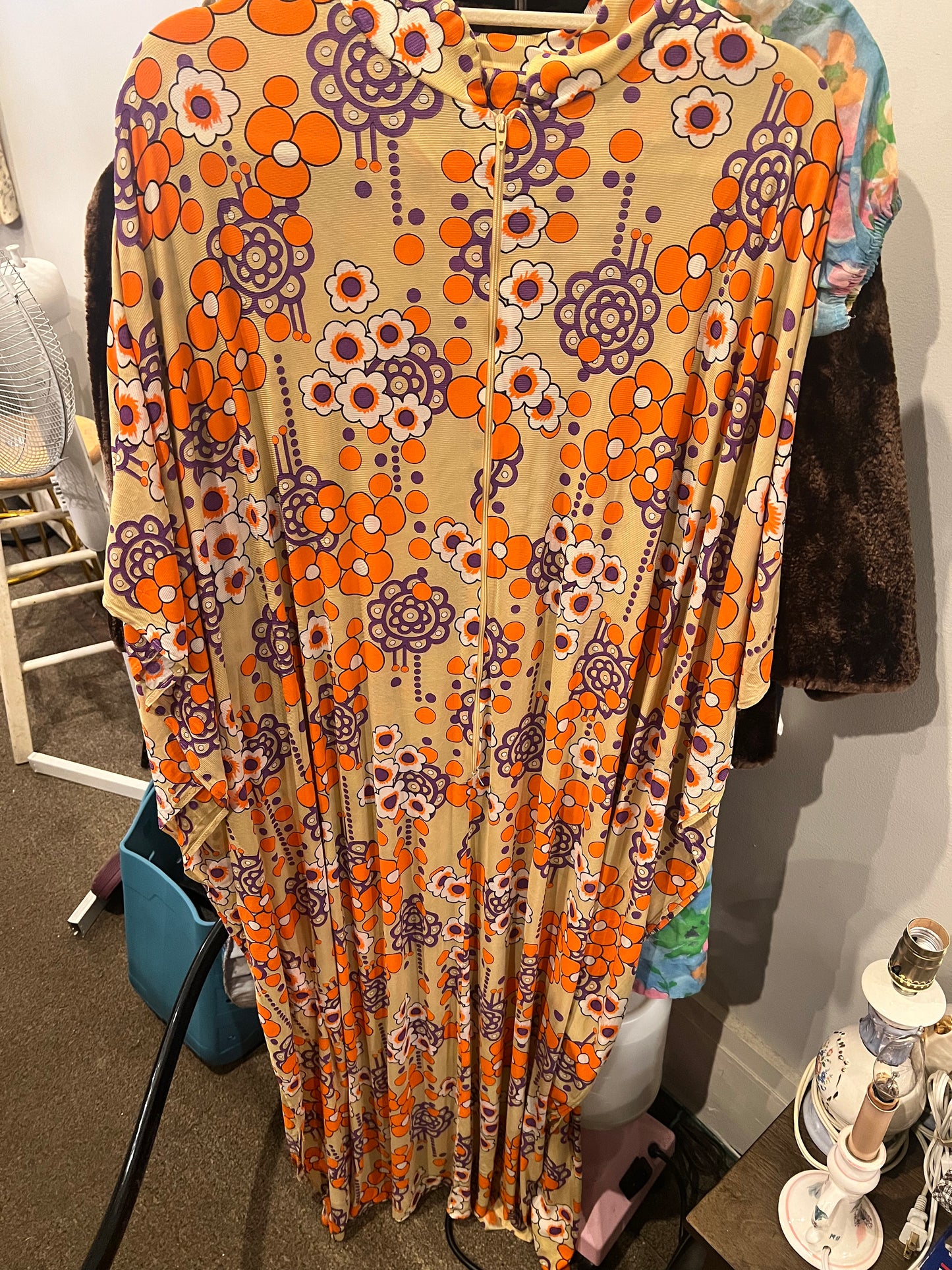 1960s Sears At Home Apparel Housecoat
