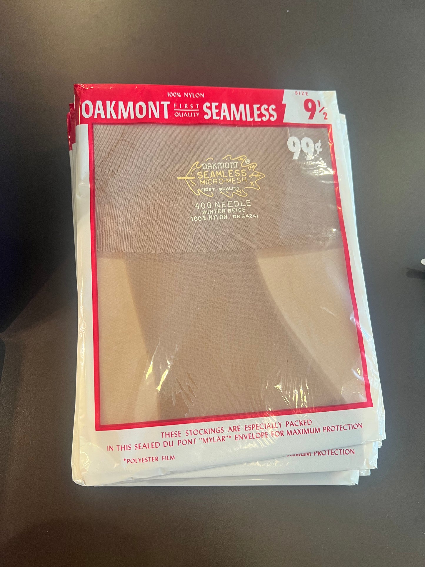 Vintage Oakmont Seamless Pantyhose
