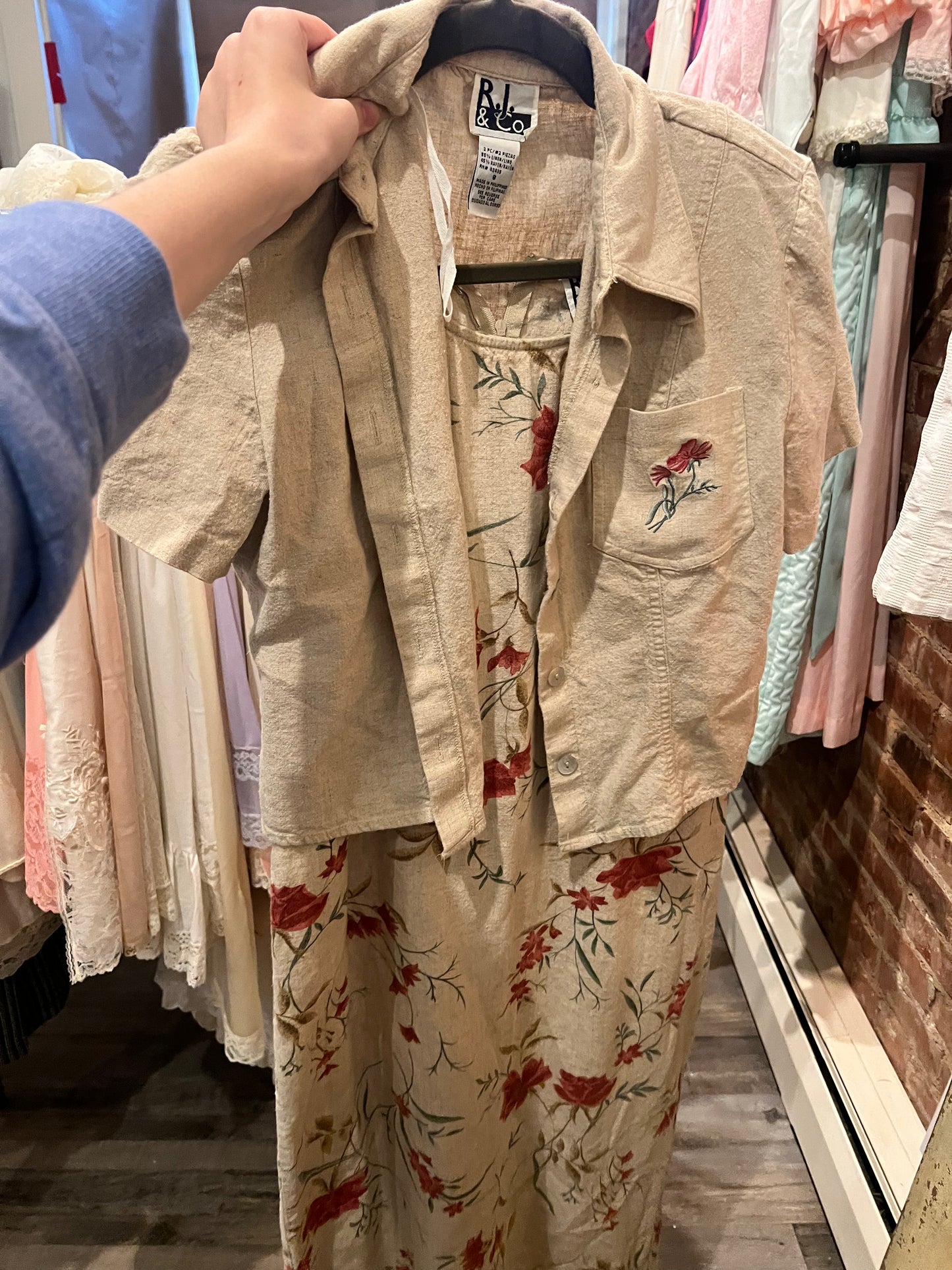 80s R.J. & Co Dress Set