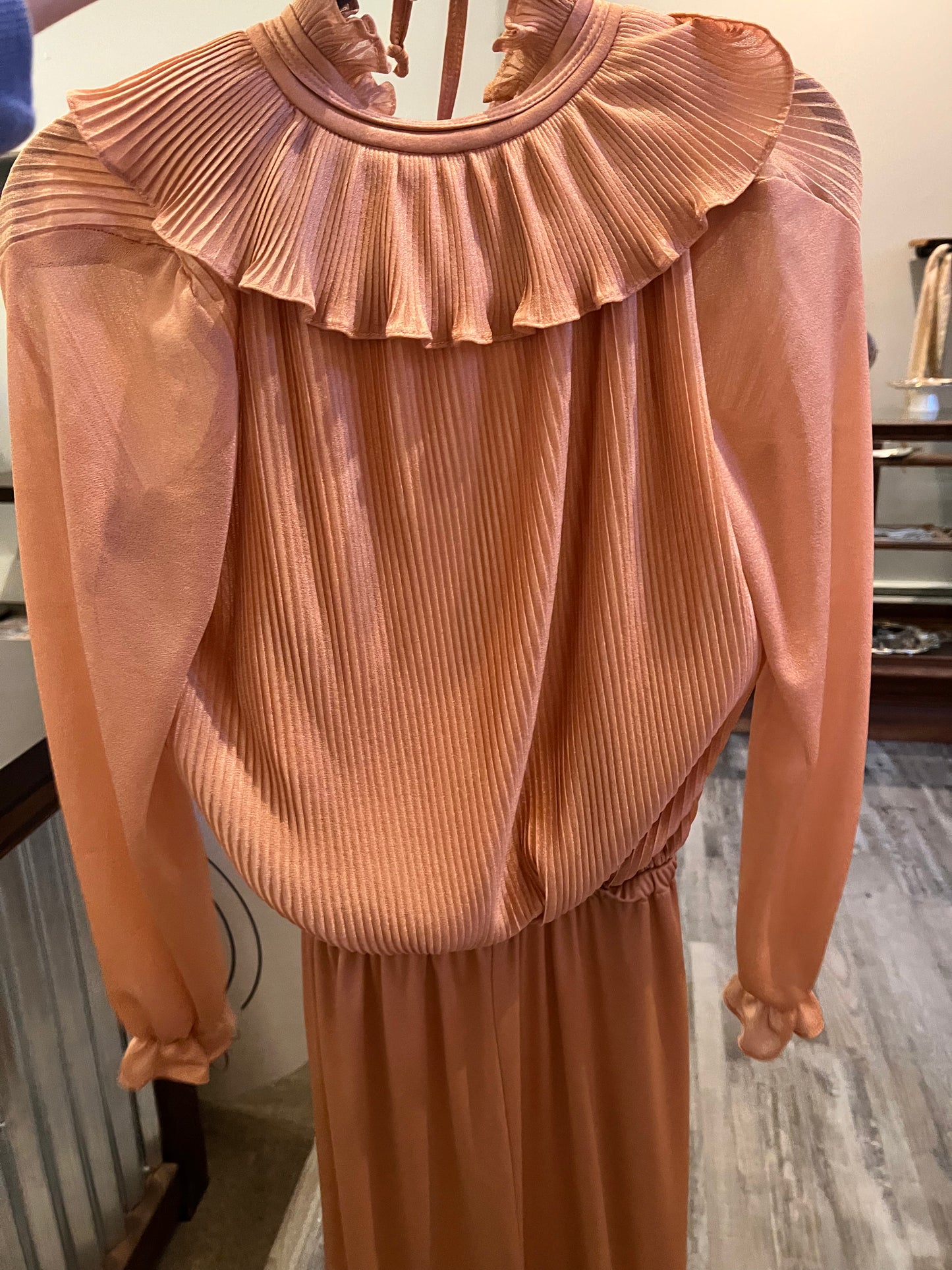 70s Vicky Vaughn Juniors Gown