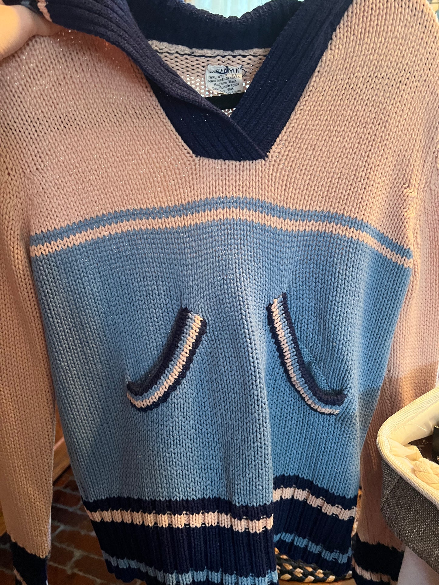 70s Knit Pullover Sweater