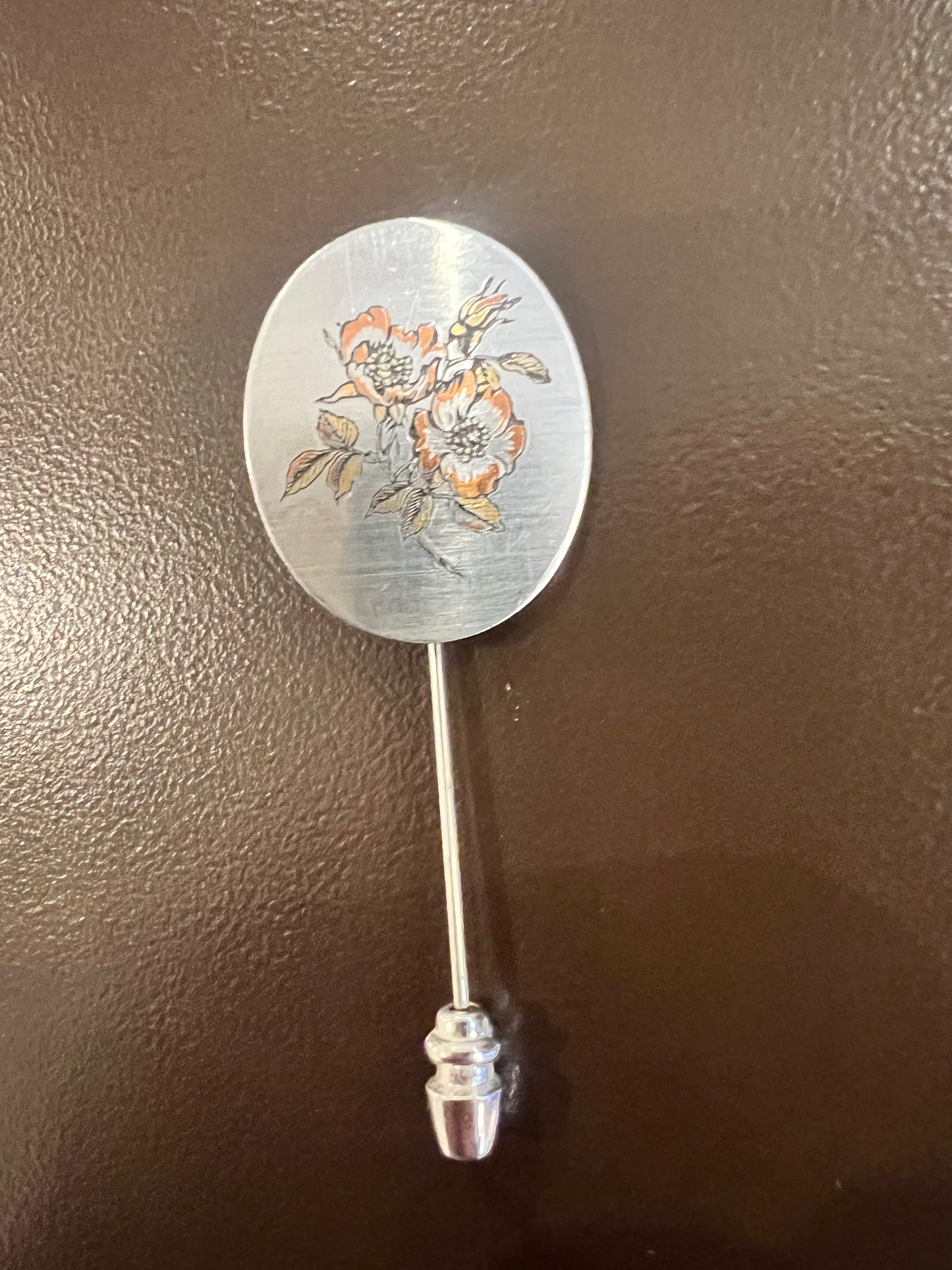 1970s Reed & Barton Stick Pin Brooch