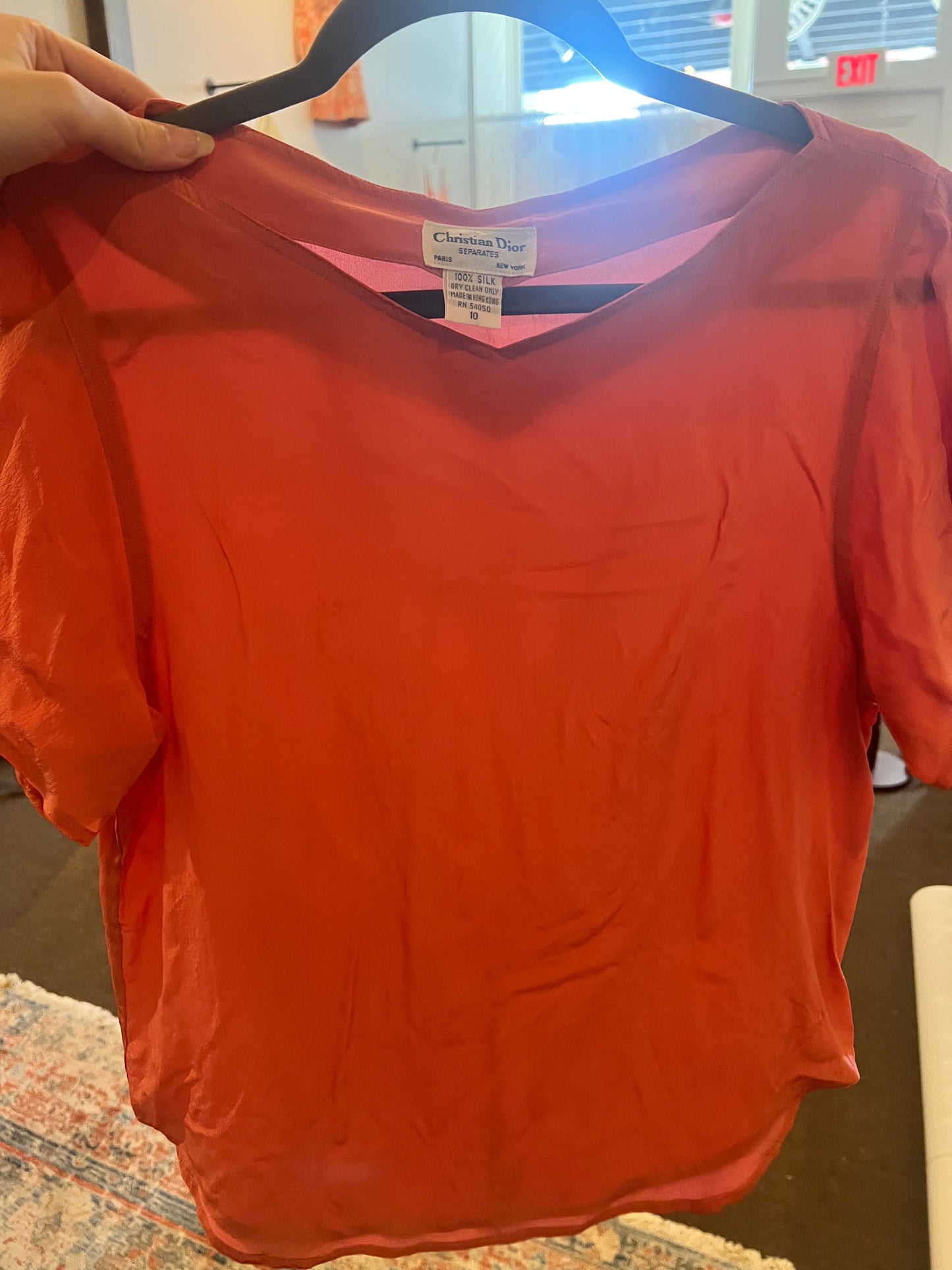 70s/80s Christian Dior Separates Blouse