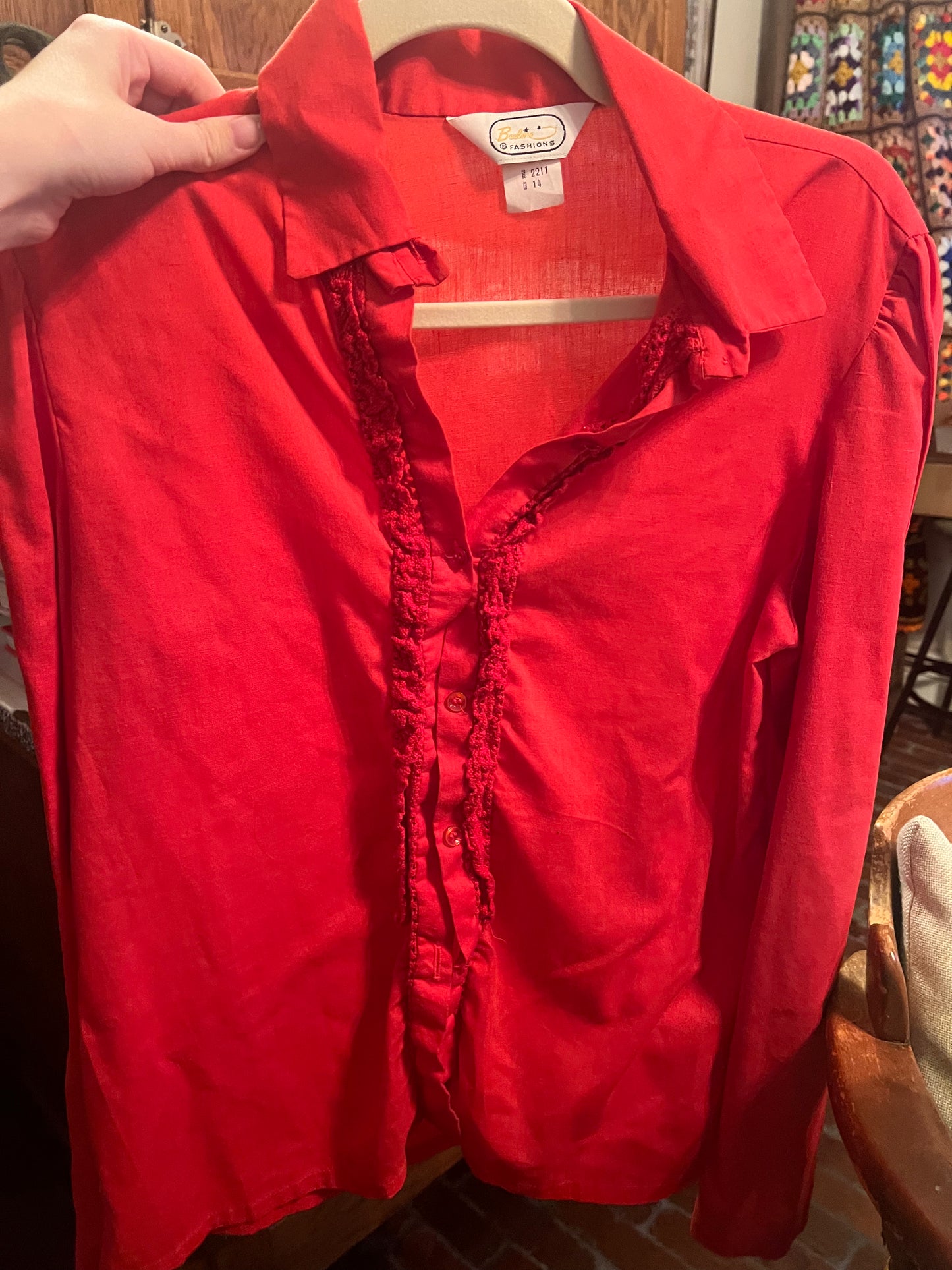 70s Beeline Fashions Button Up Shirt