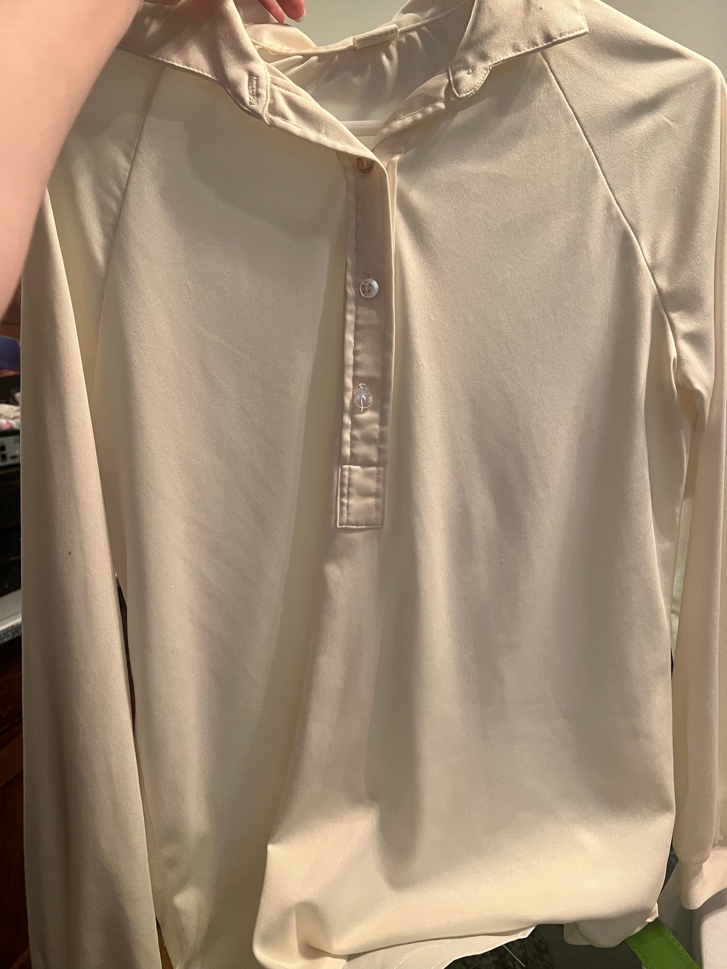 70s Quarter Button Up Blouse