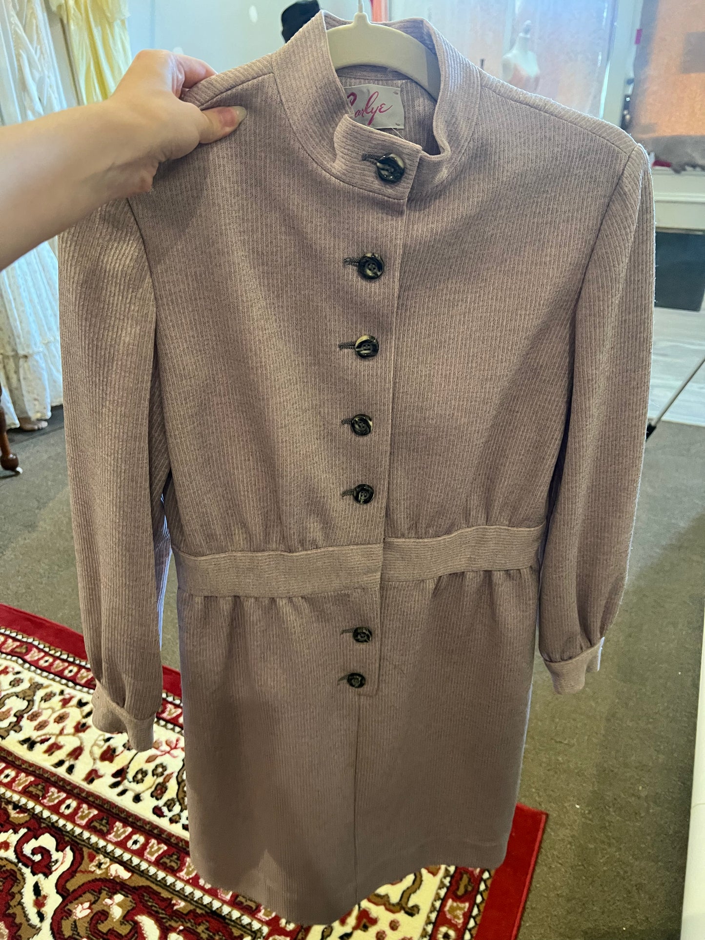 40s/50s Carlye Button Front Dress
