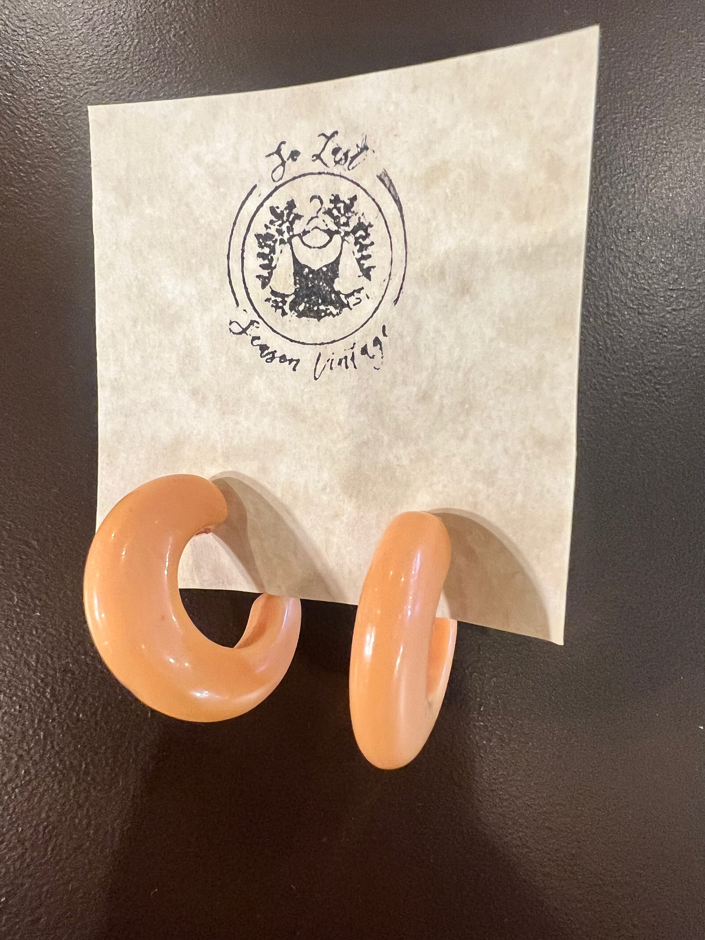 Vintage Chunky Hoop Earrings