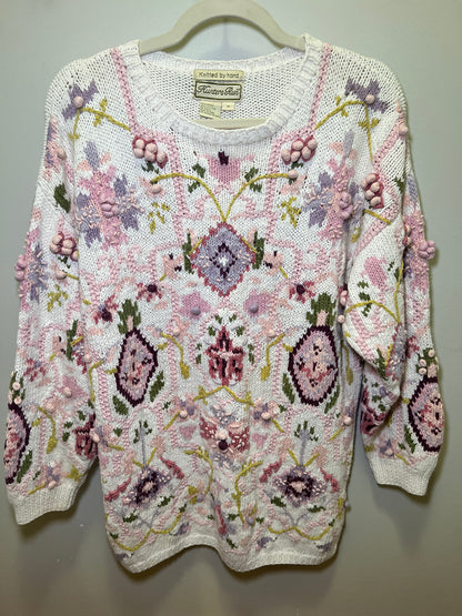 1990s Hunters Run Hand Knit Sweater