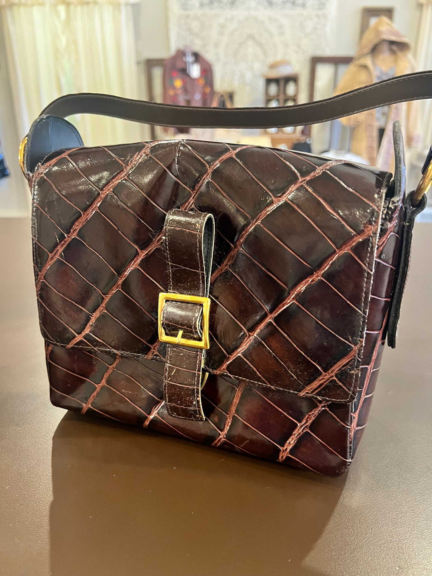 Vintage Front Flap w/ Buckle Purse