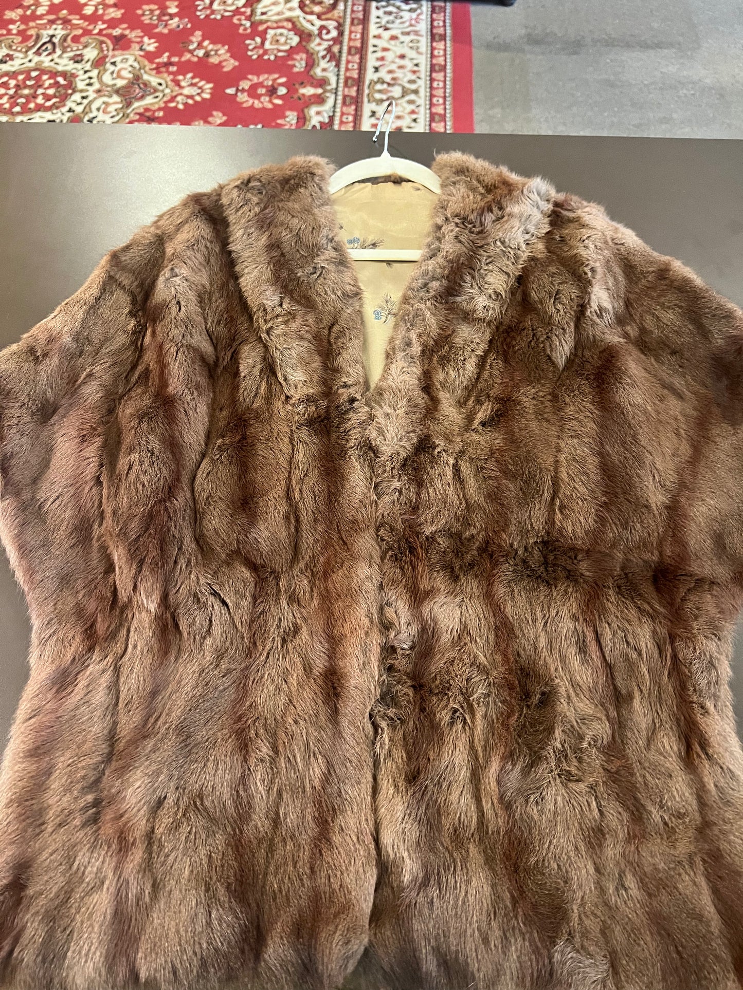 1950s/60s Mink Fur Cape Stole