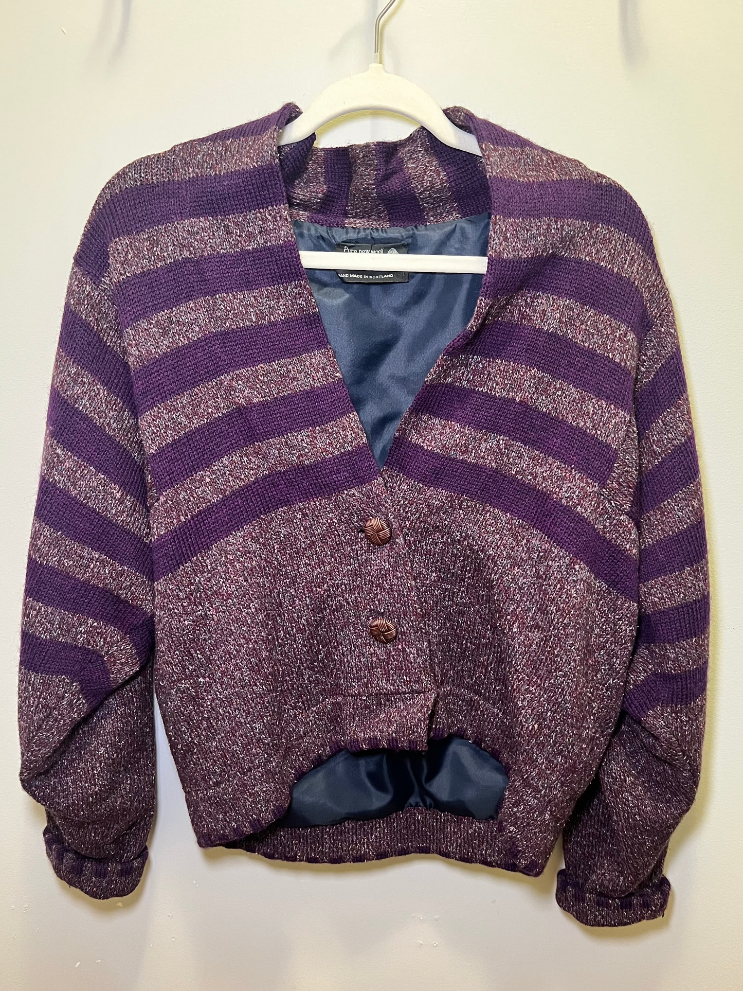 1980s/90s Bill Baber Wool Cardigan