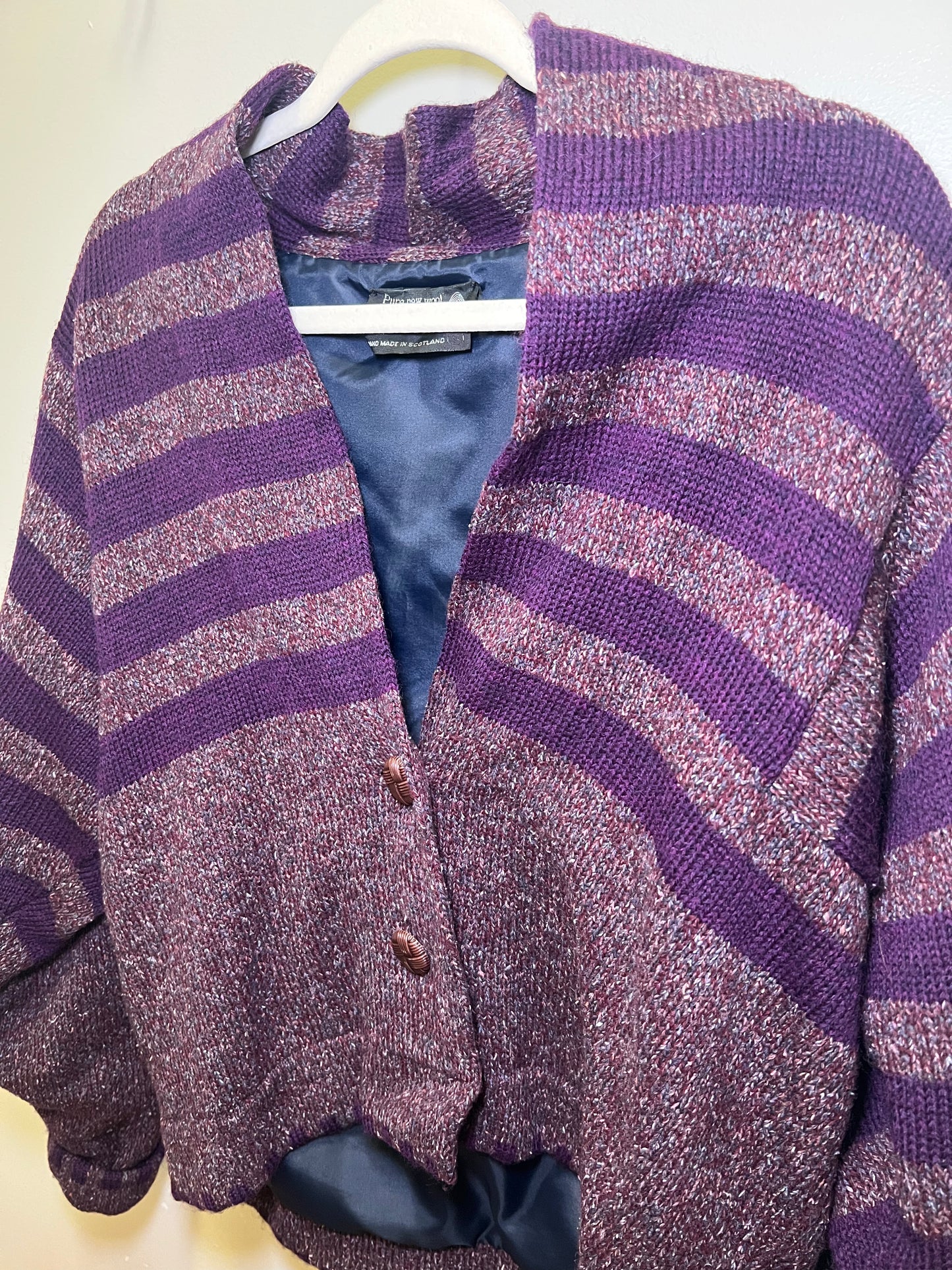 1980s/90s Bill Baber Wool Cardigan