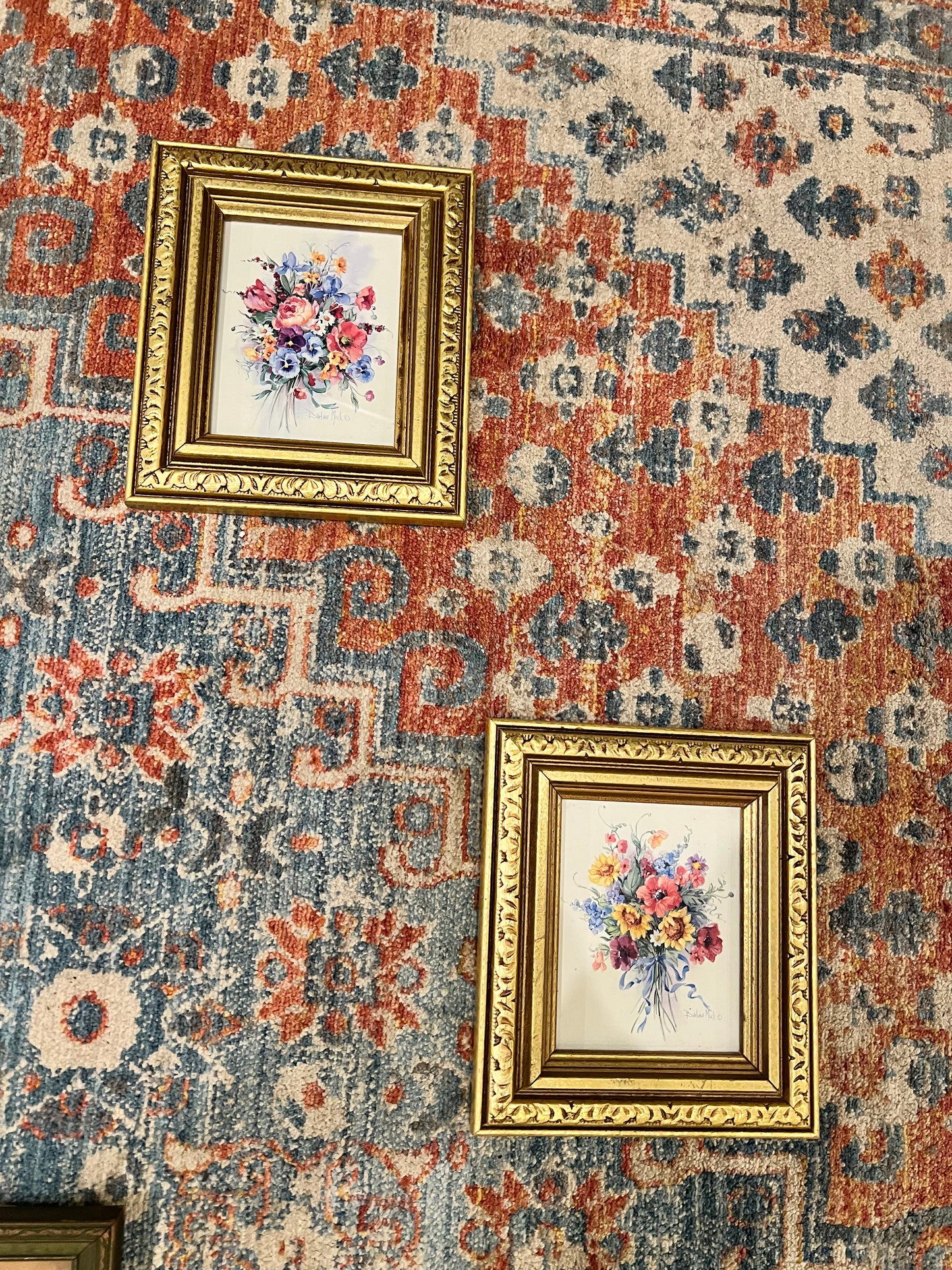 80s Barbara Mock Floral Framed Prints