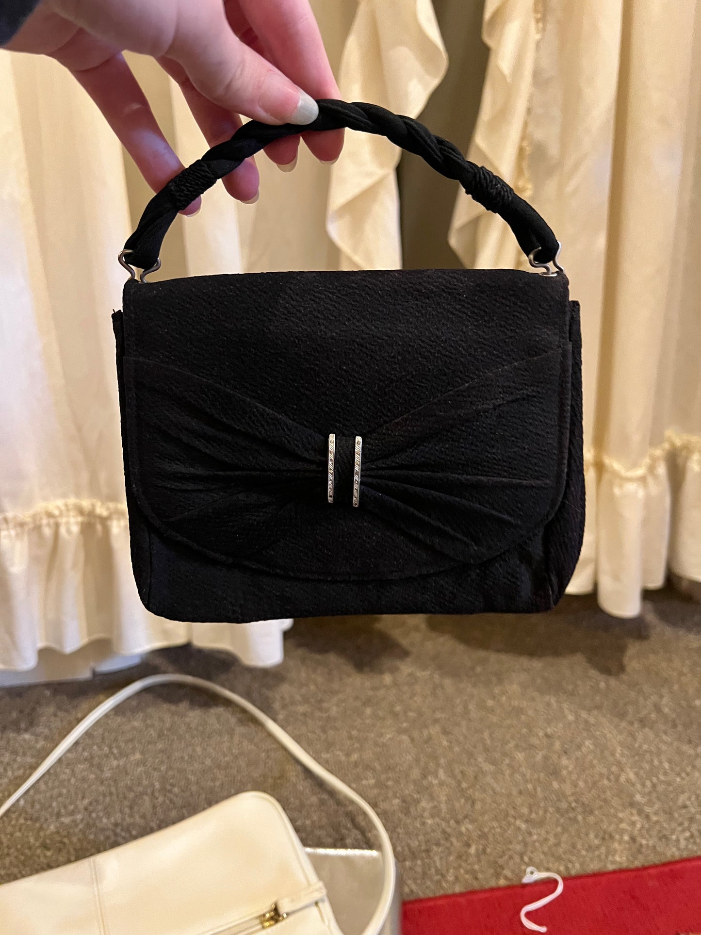 Bow Front Small Purse