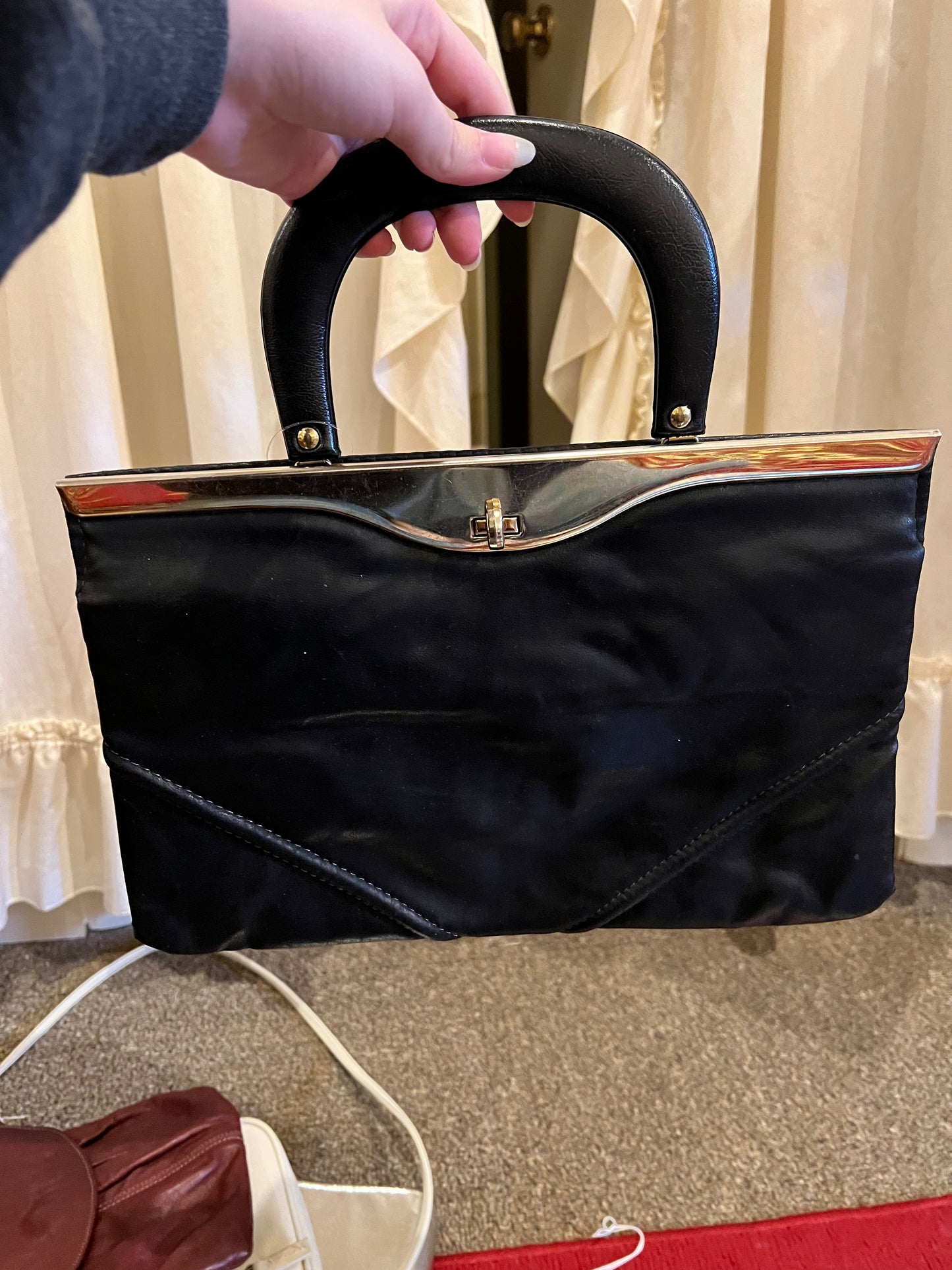 Vintage Patent Leather Purse