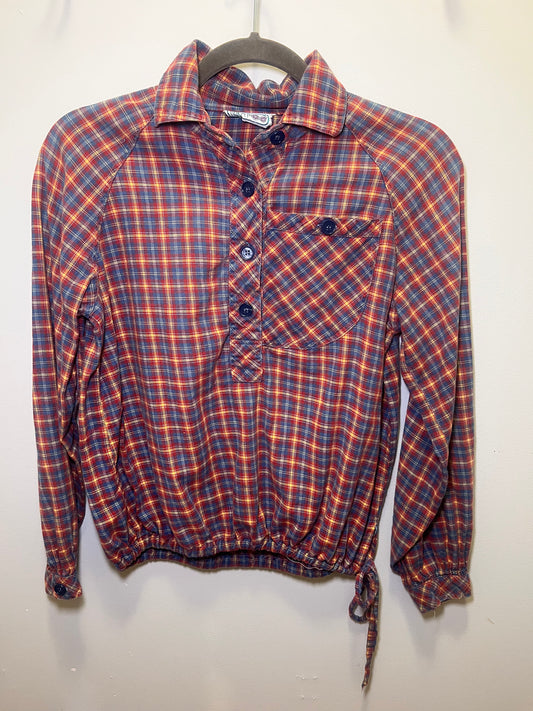 1970s Hukapoo Flannel Top