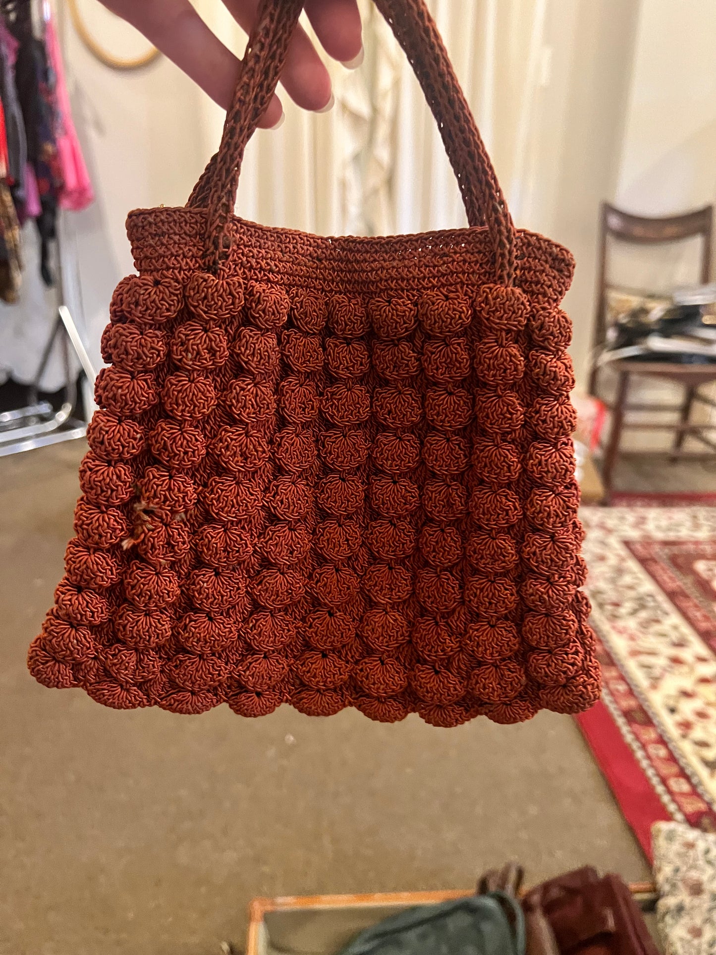 Crochet Knit Purse