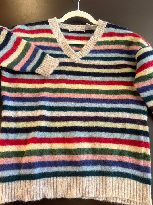 1980s/90s Northern Isles Stripe Wool Sweater