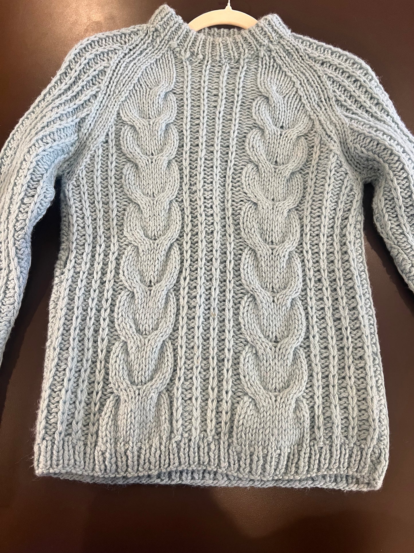 1960s Wool Cable Knit Sweater