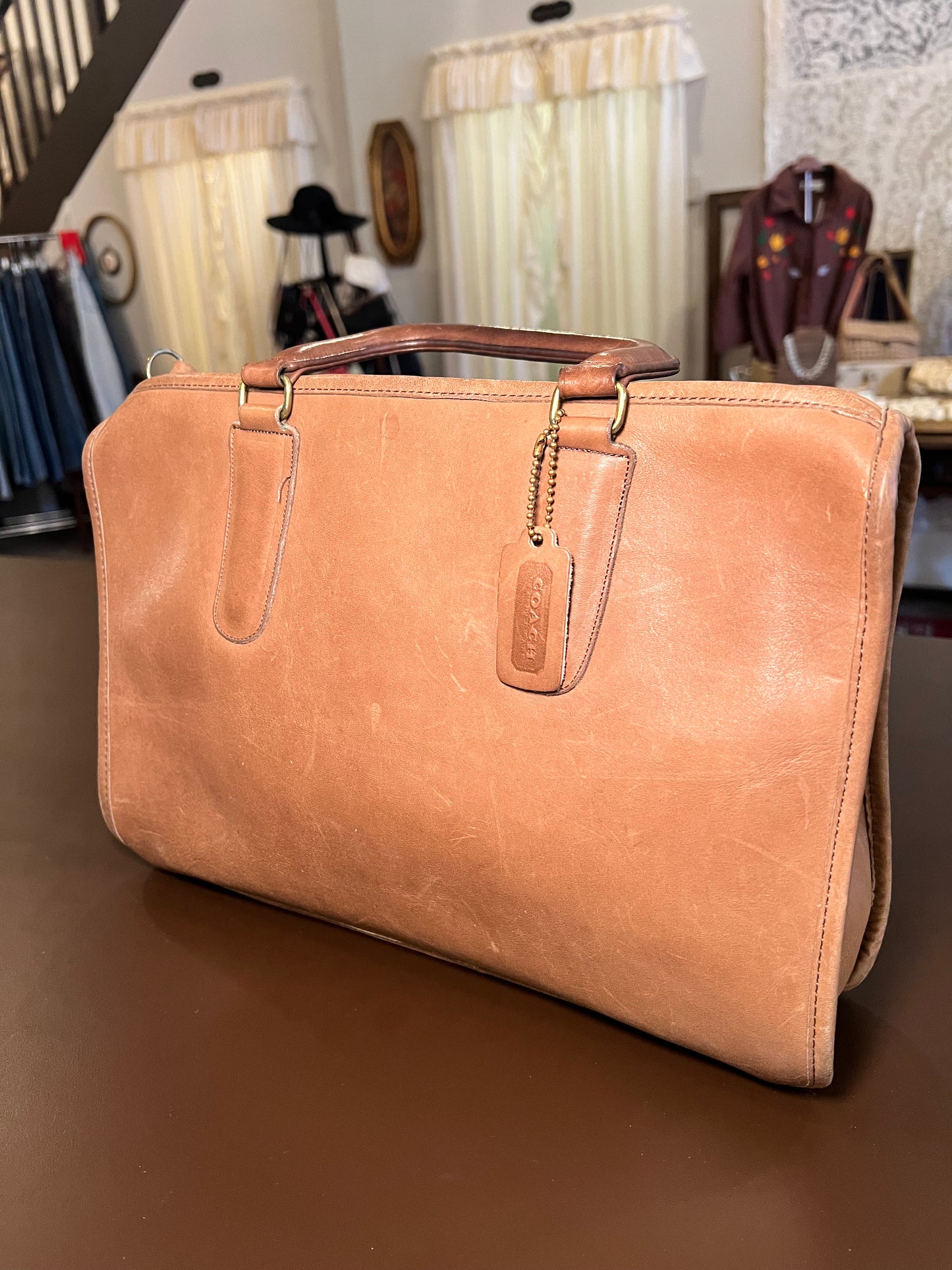 1970s Coach Bonnie Cashin Slim Satchel
