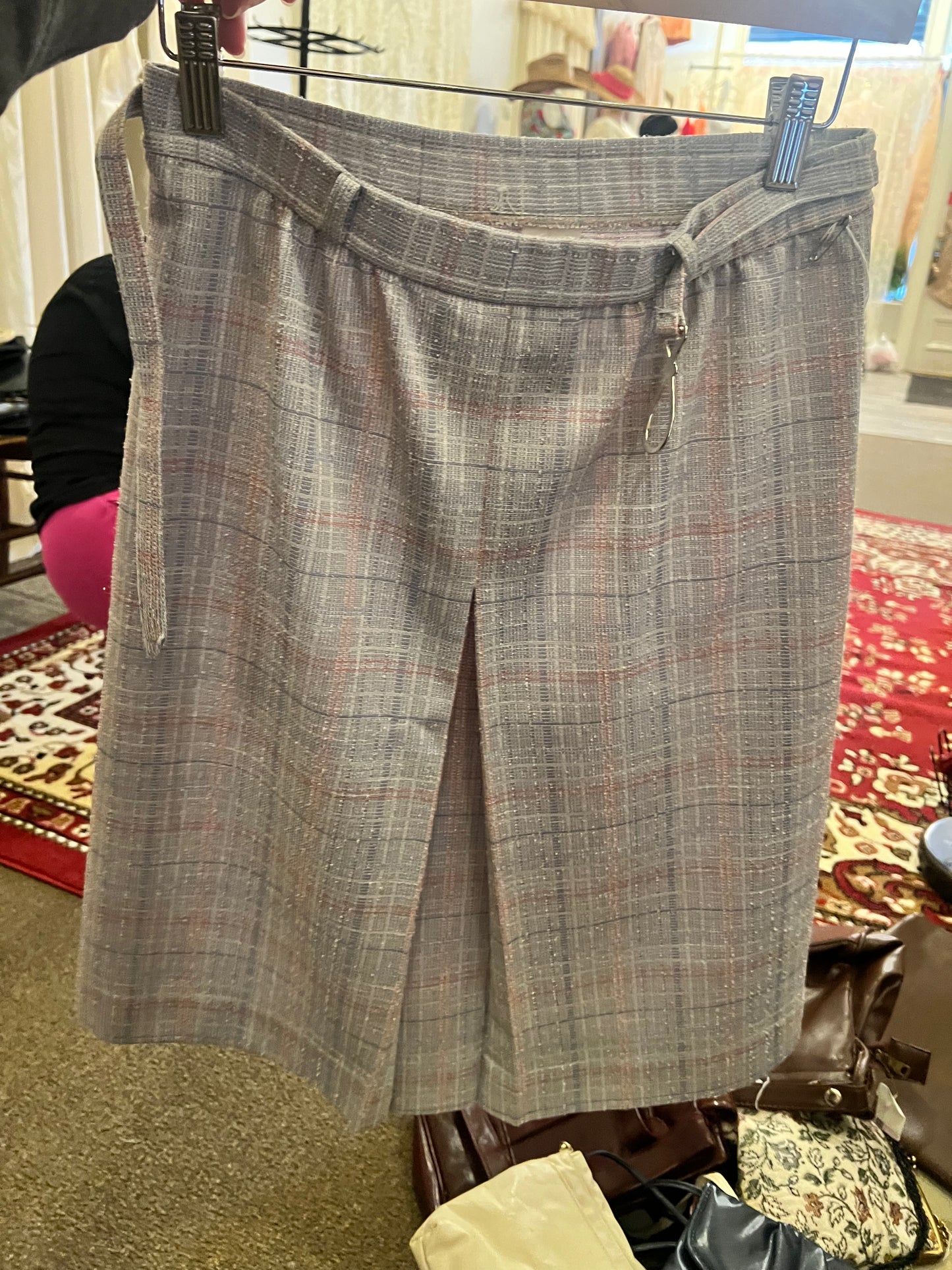 70s Jantzen Plaid Skirt