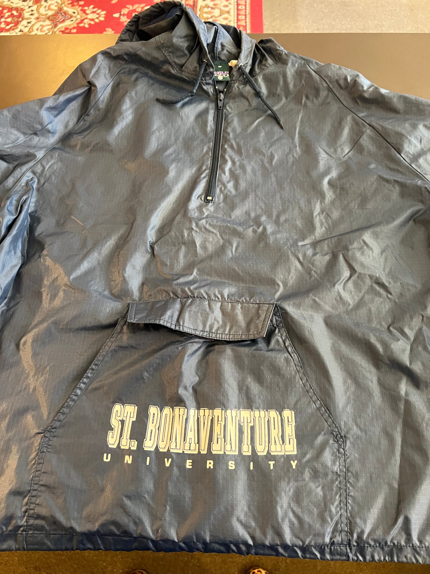 1990s MV Sport St. Bonaventure Pullover Windbreaker