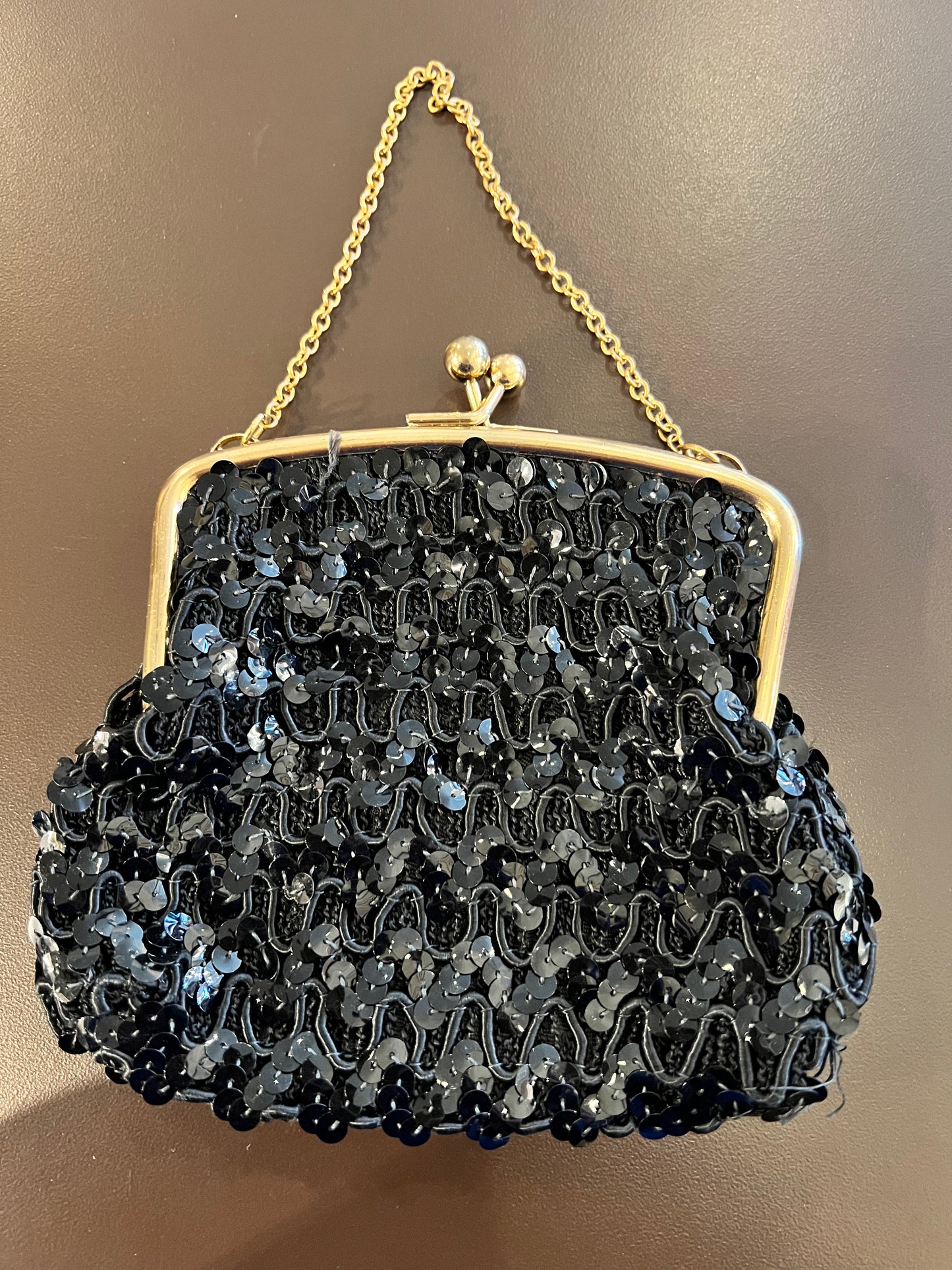 Vintage Sequin Evening Bag