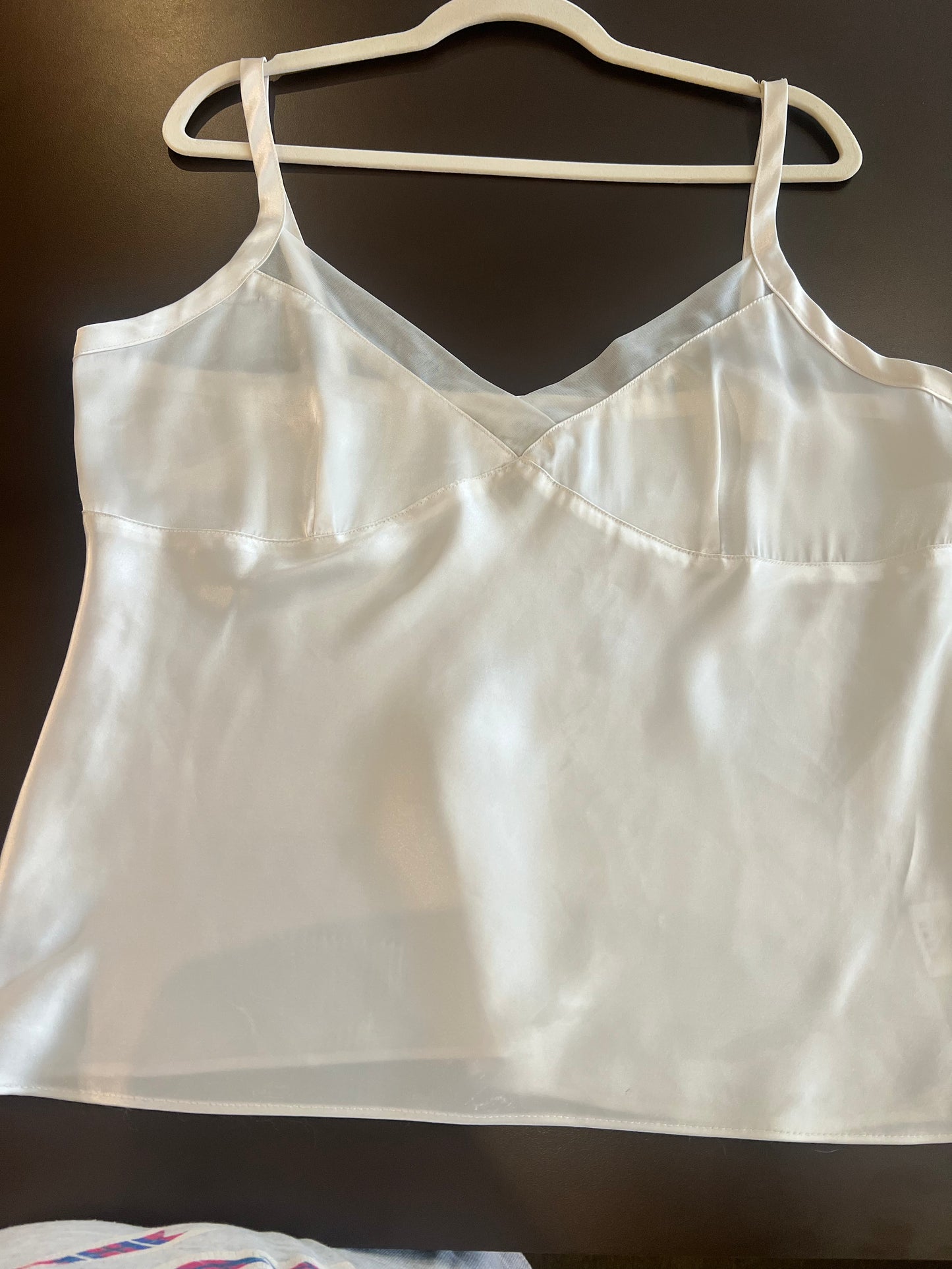 1990s/2000s George Satin Tank Top
