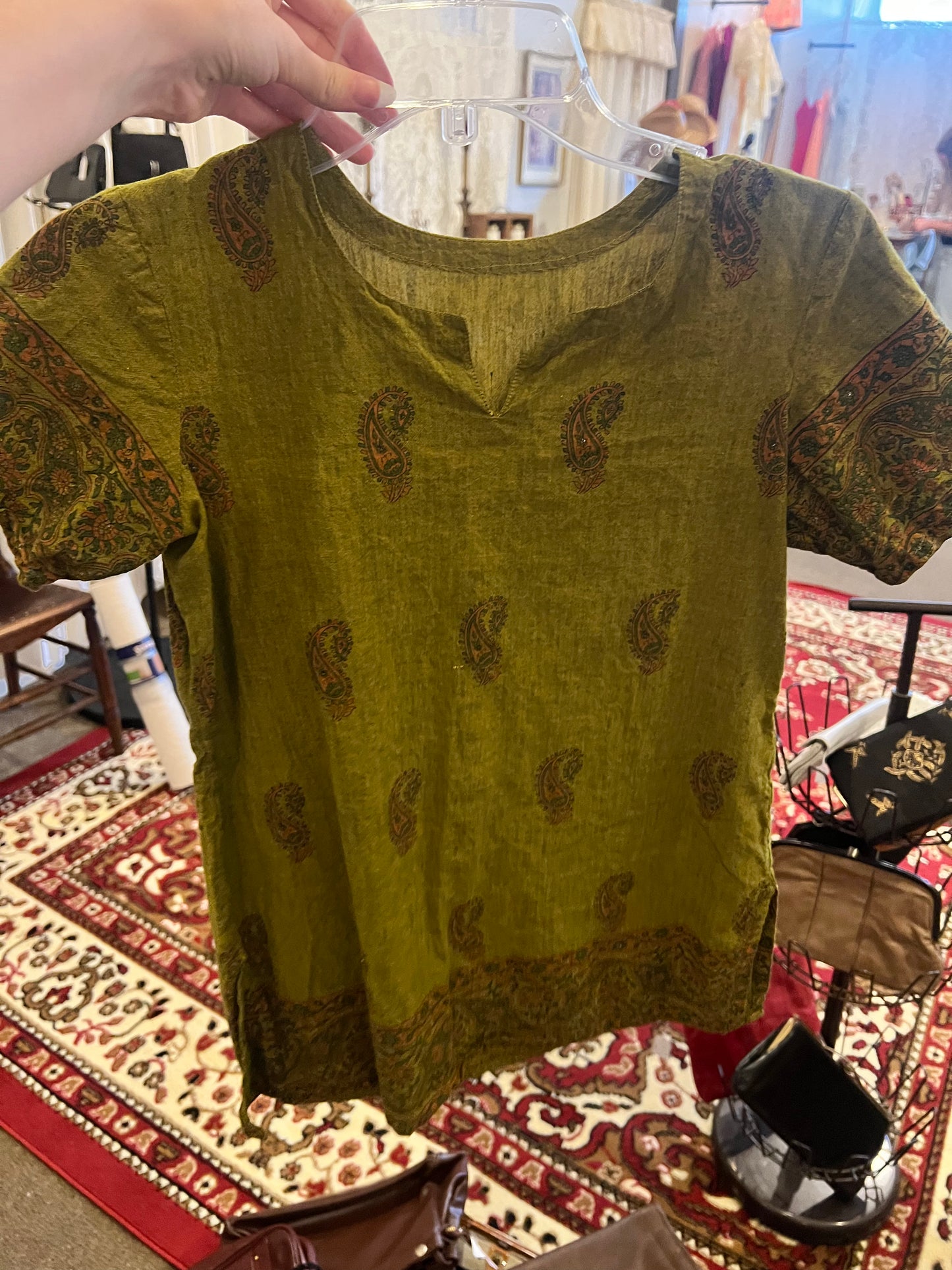 2000s Paisley Top