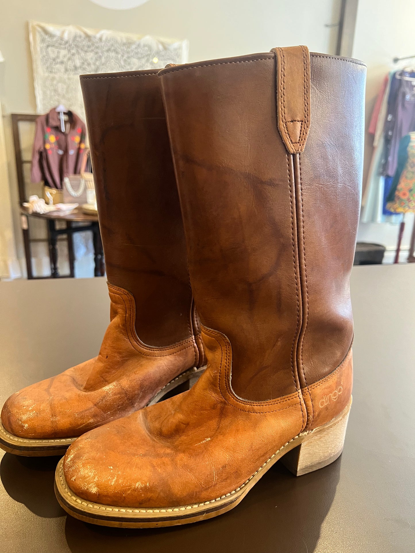 Vintage Dingo Acme Campus Boots
