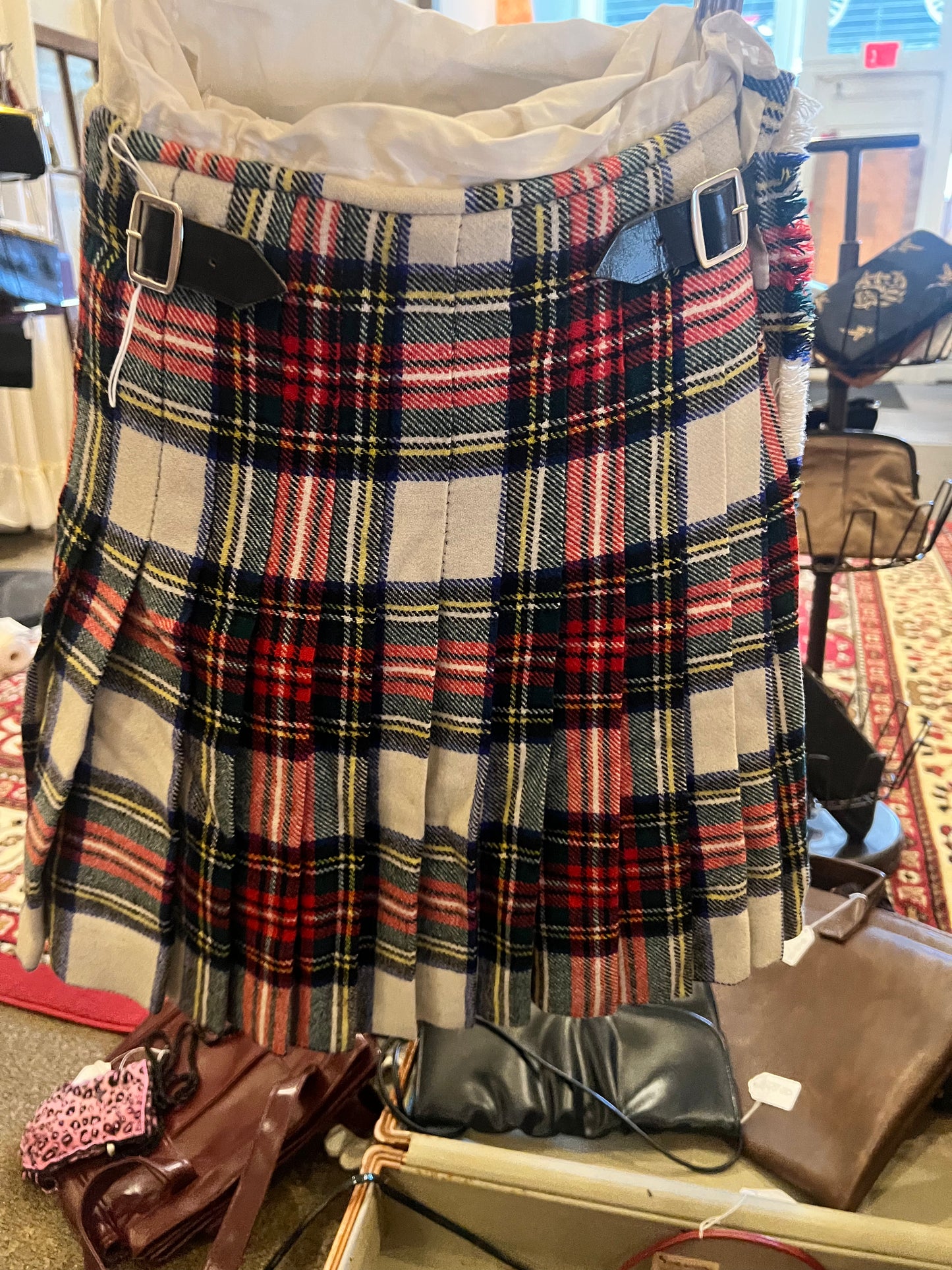 Scottish Tartan Kilt Skirt