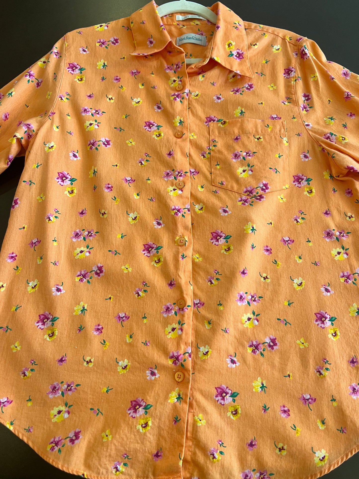 1990s Mark Fore & Strike Floral Shirt