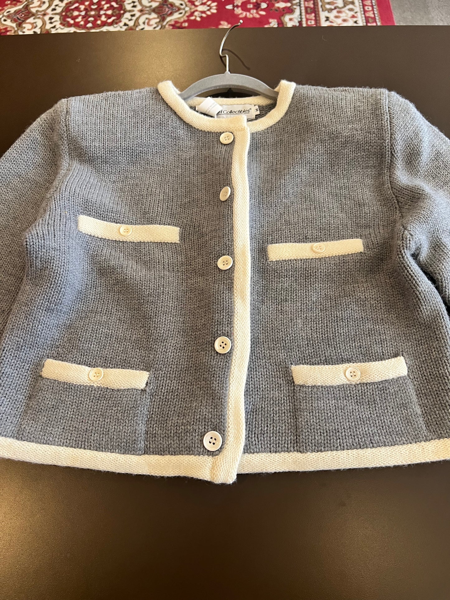 1980s/90s JH Collectibles Button Up Sweater