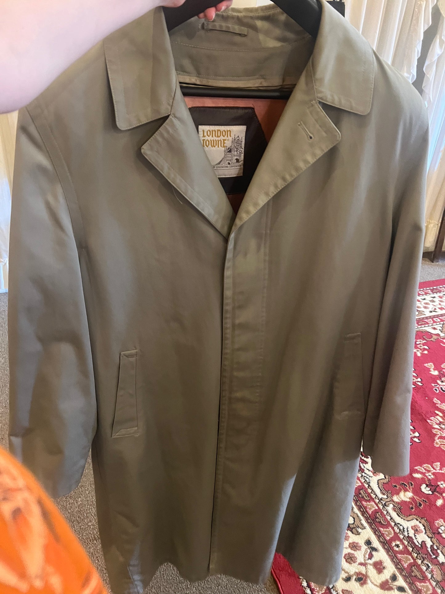 80s/90s London Towne Trench Coat