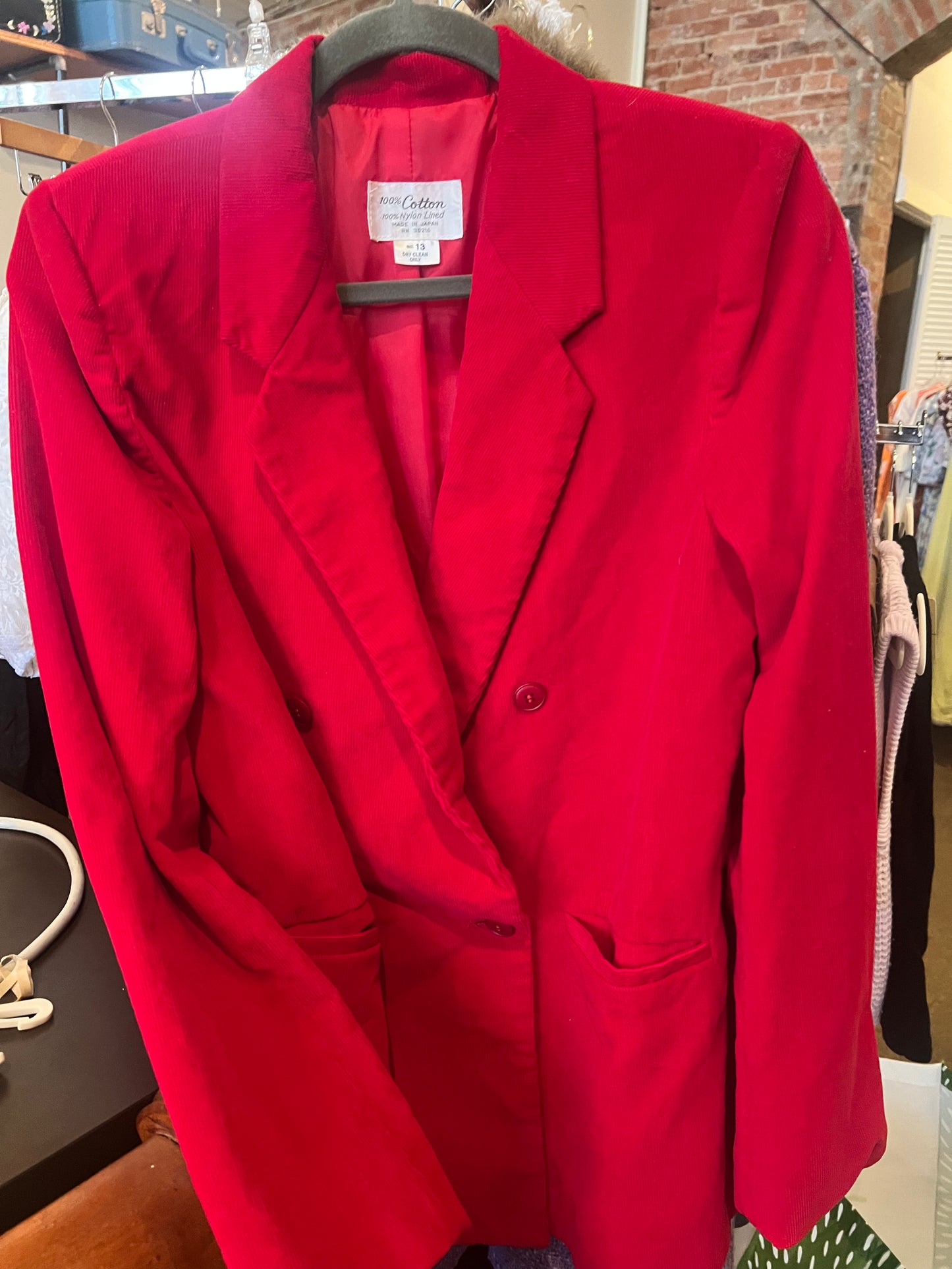 70s Corduroy Blazer