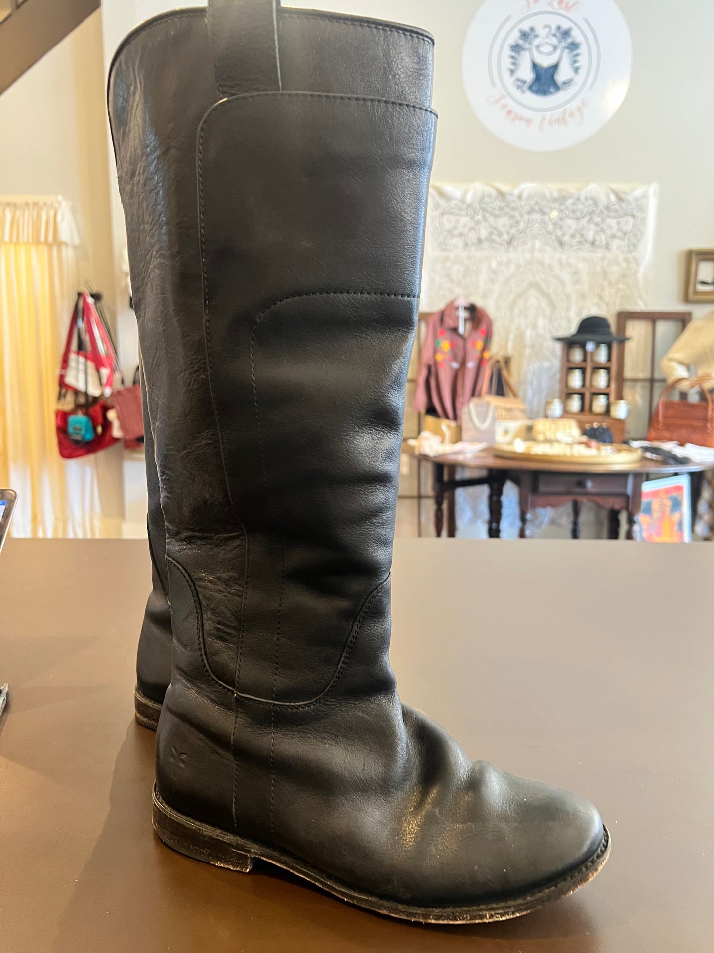 Vintage Frye Paige Riding Boots