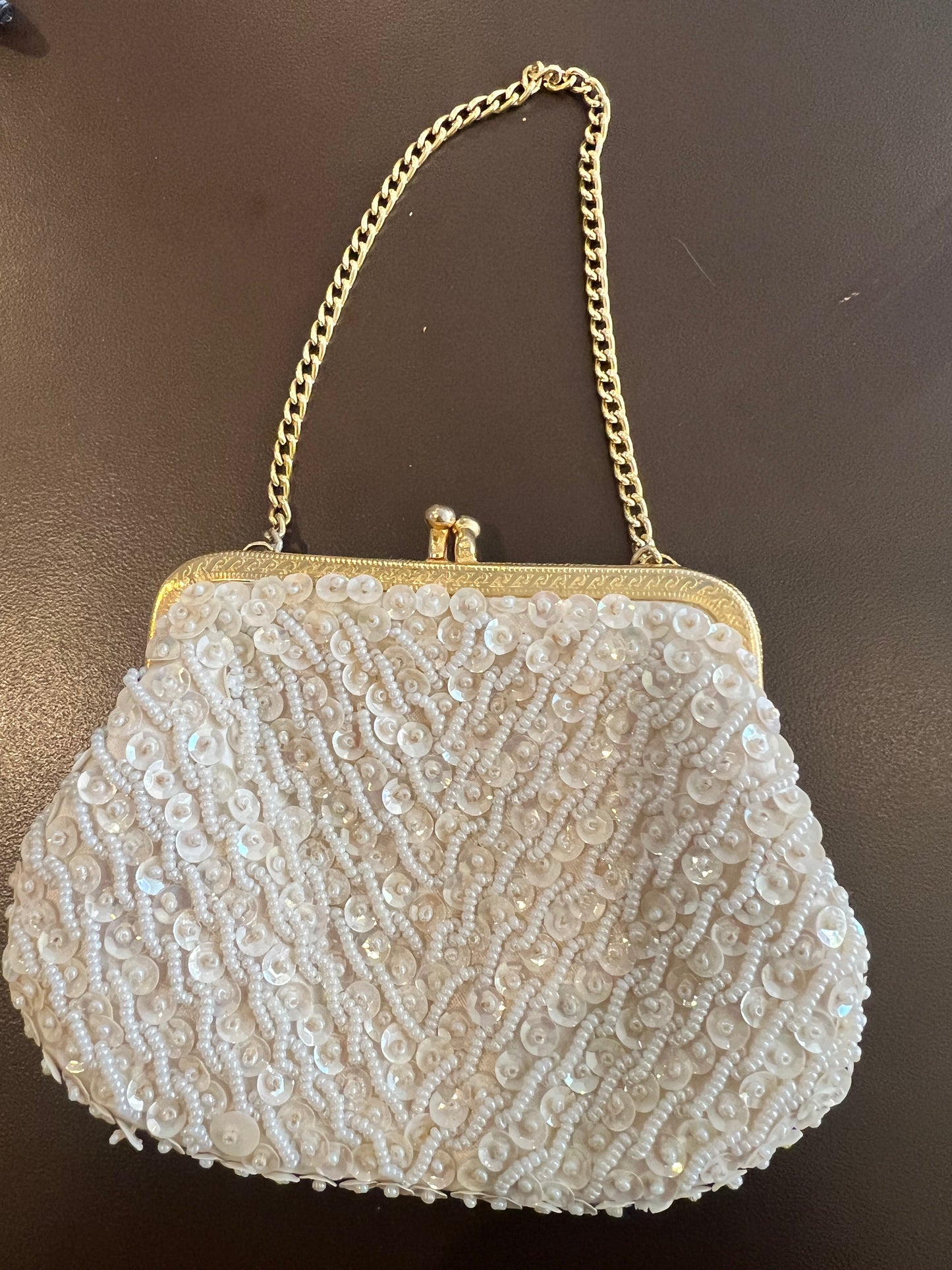1950s/60s Small Beaded Evening Bag