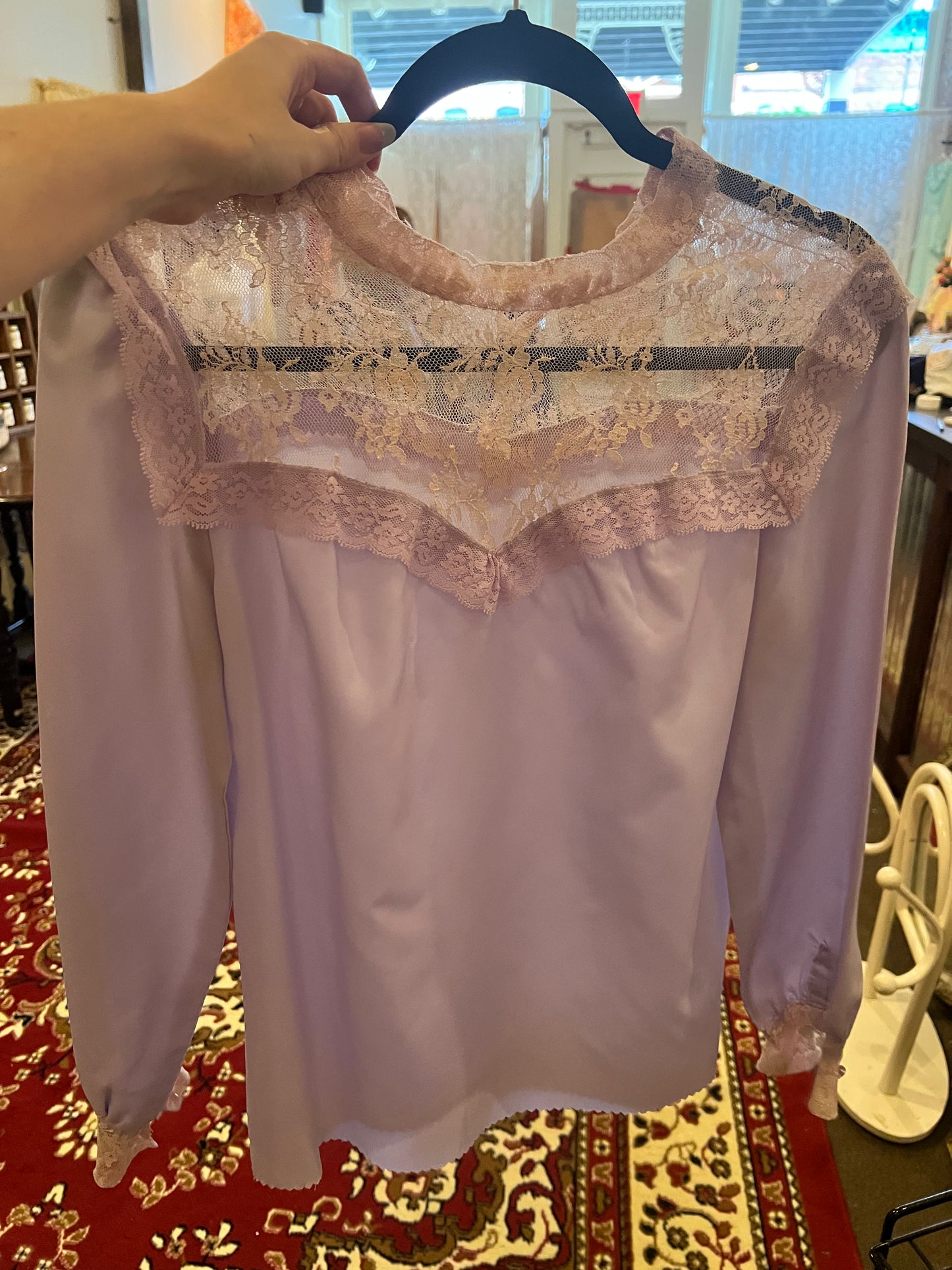 70s/80s Lace Top